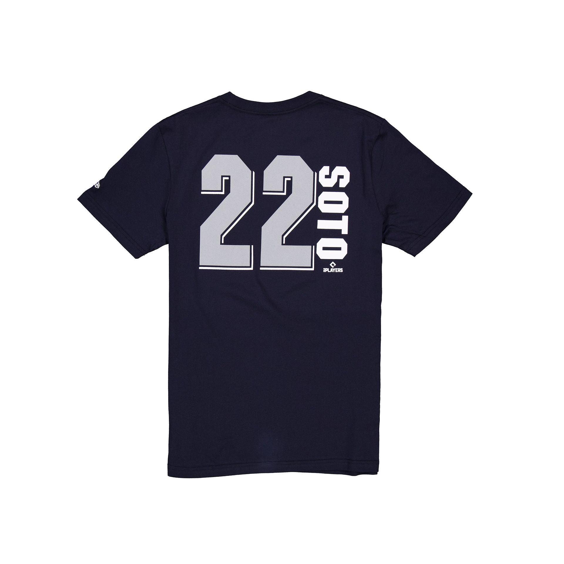 New York Yankees Juan Soto Navy T-Shirt Male Product Image