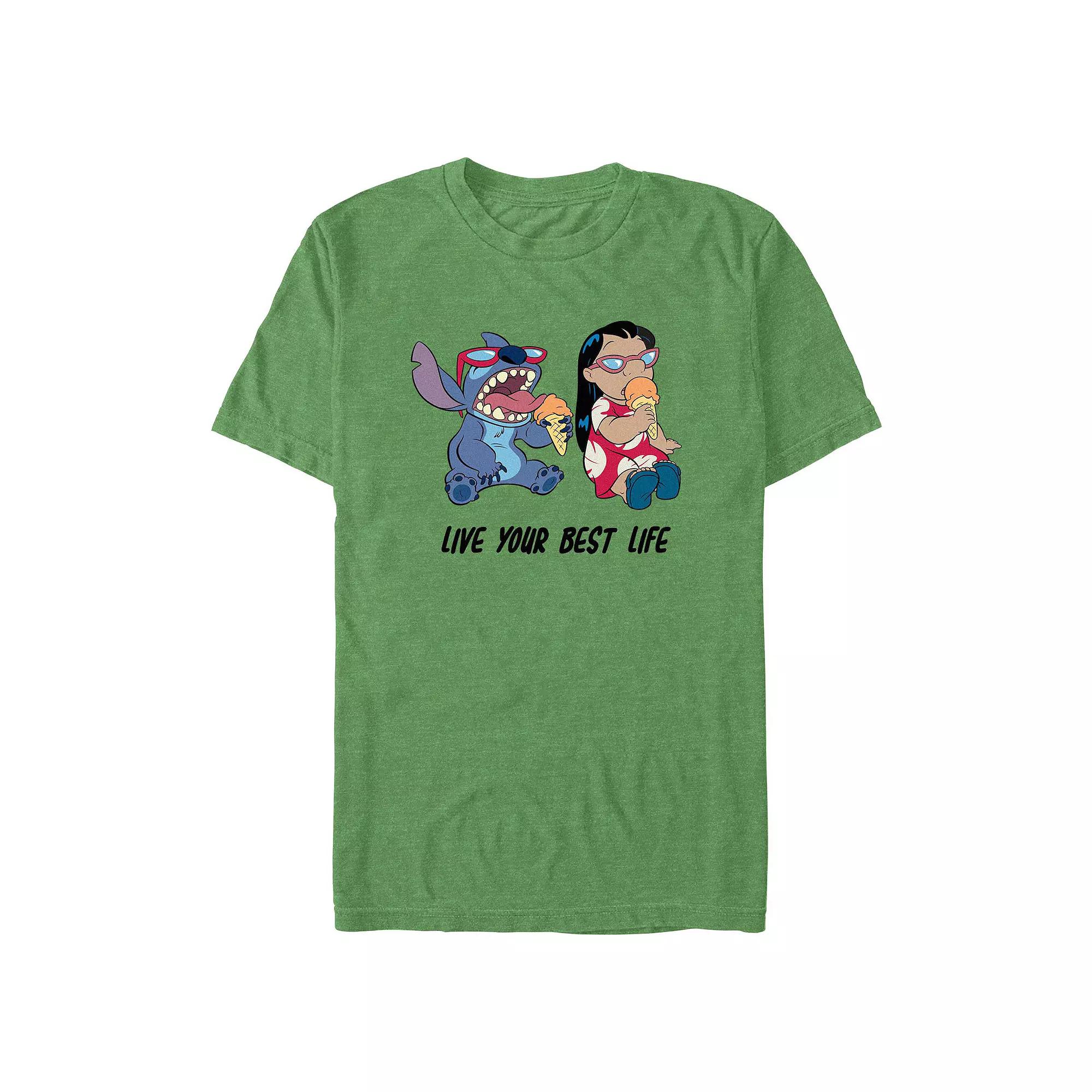 Big & Tall Live Your Best Life Graphic Tee, Men's,  Product Image