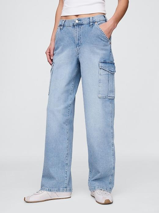 Mid Rise 90s Loose Jeans Product Image