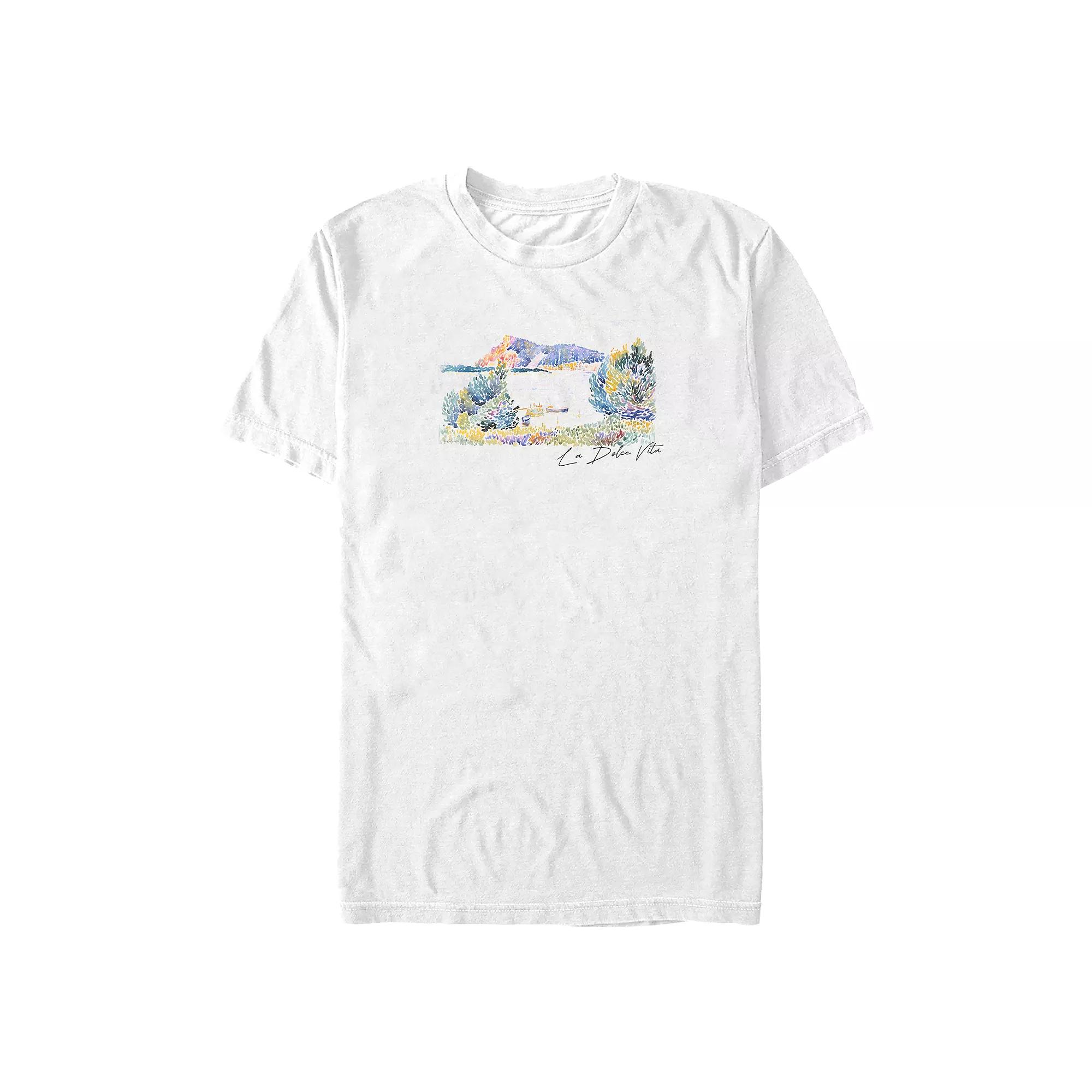 Big & Tall La Dolce Vita Paint Graphic Tee, Men's,  Product Image
