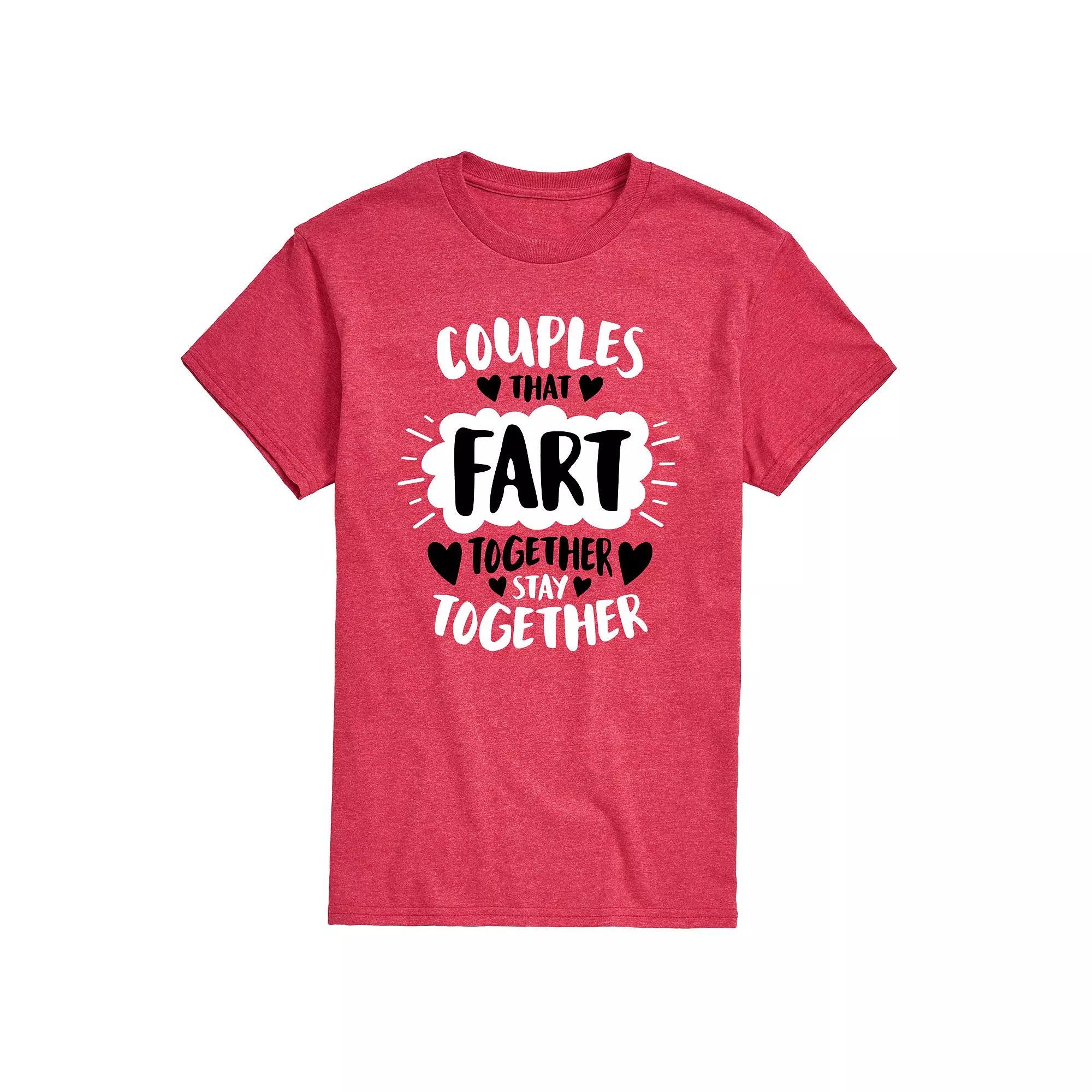 Men's Couples That Fart Together Stay Together Tee,  Product Image