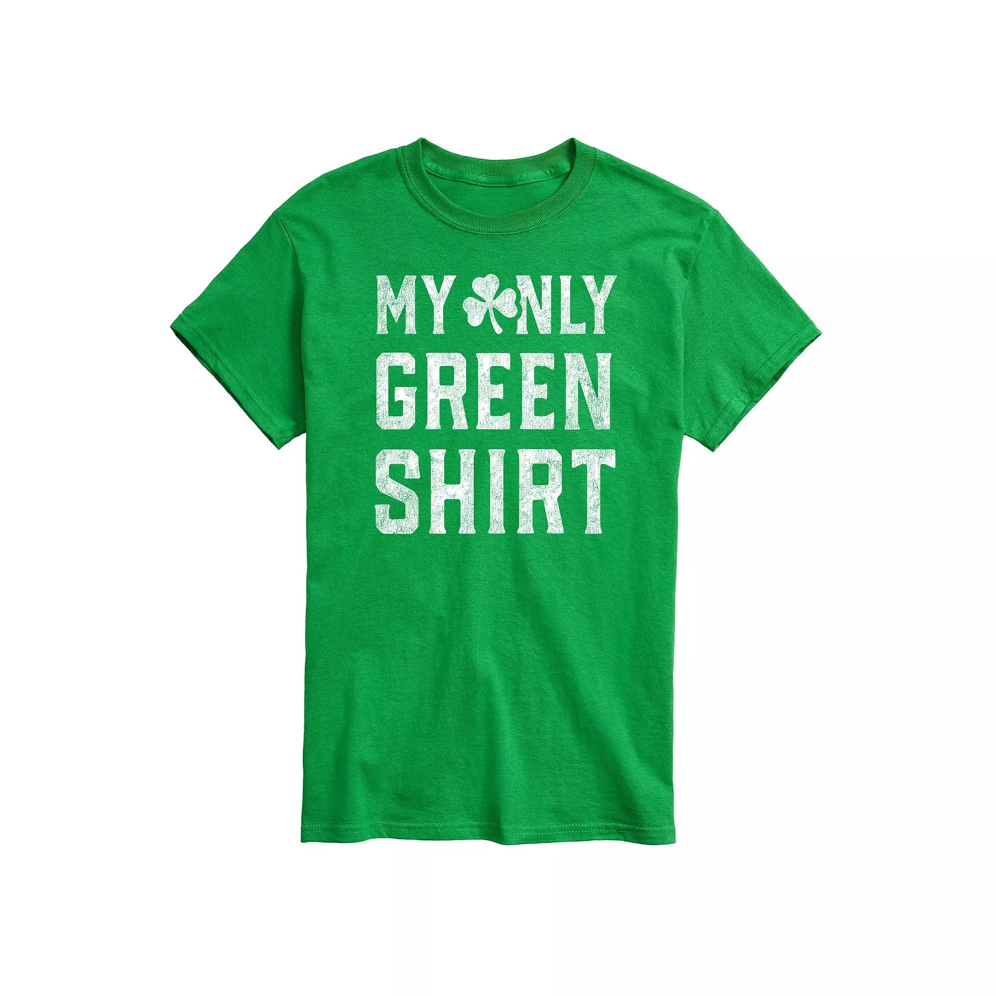 Men's Only Green Shirt Tee,  Product Image