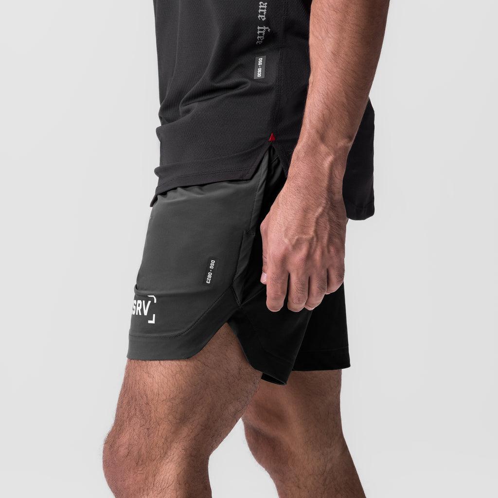 0823. Tetra-Lite® 7" Linerless Short - Black "Bracket" Male Product Image