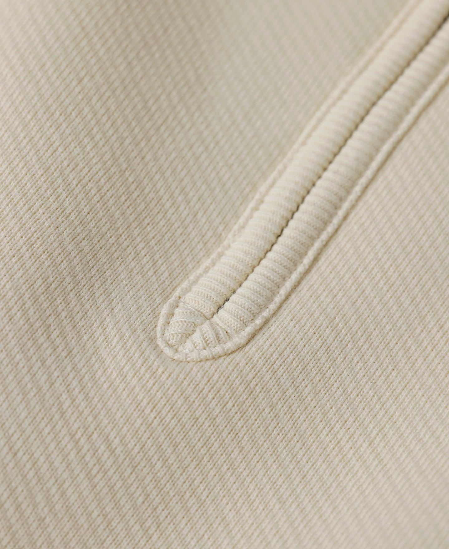 Racing Half-Zip Heavyweight Fleece Sweatshirt - Apricot Product Image