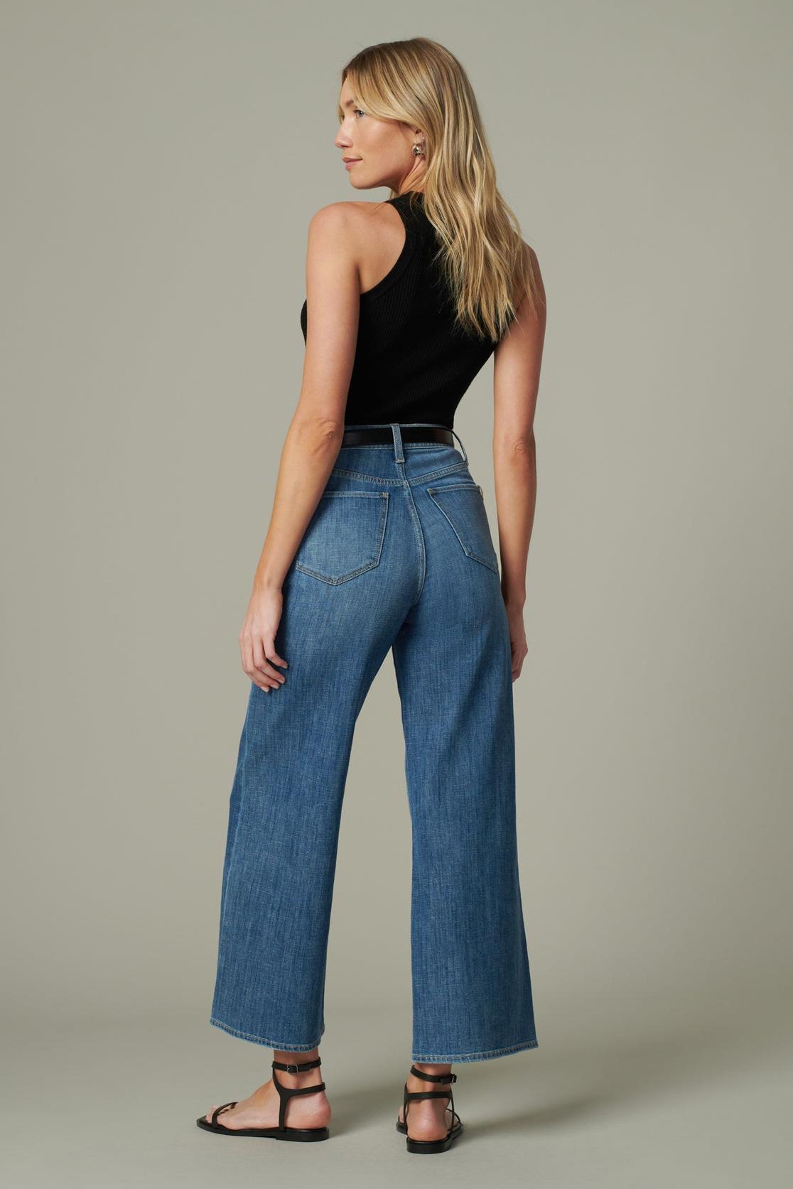 The Mia High Rise Wide Leg Ankle // Weightless - Smoke Show Product Image