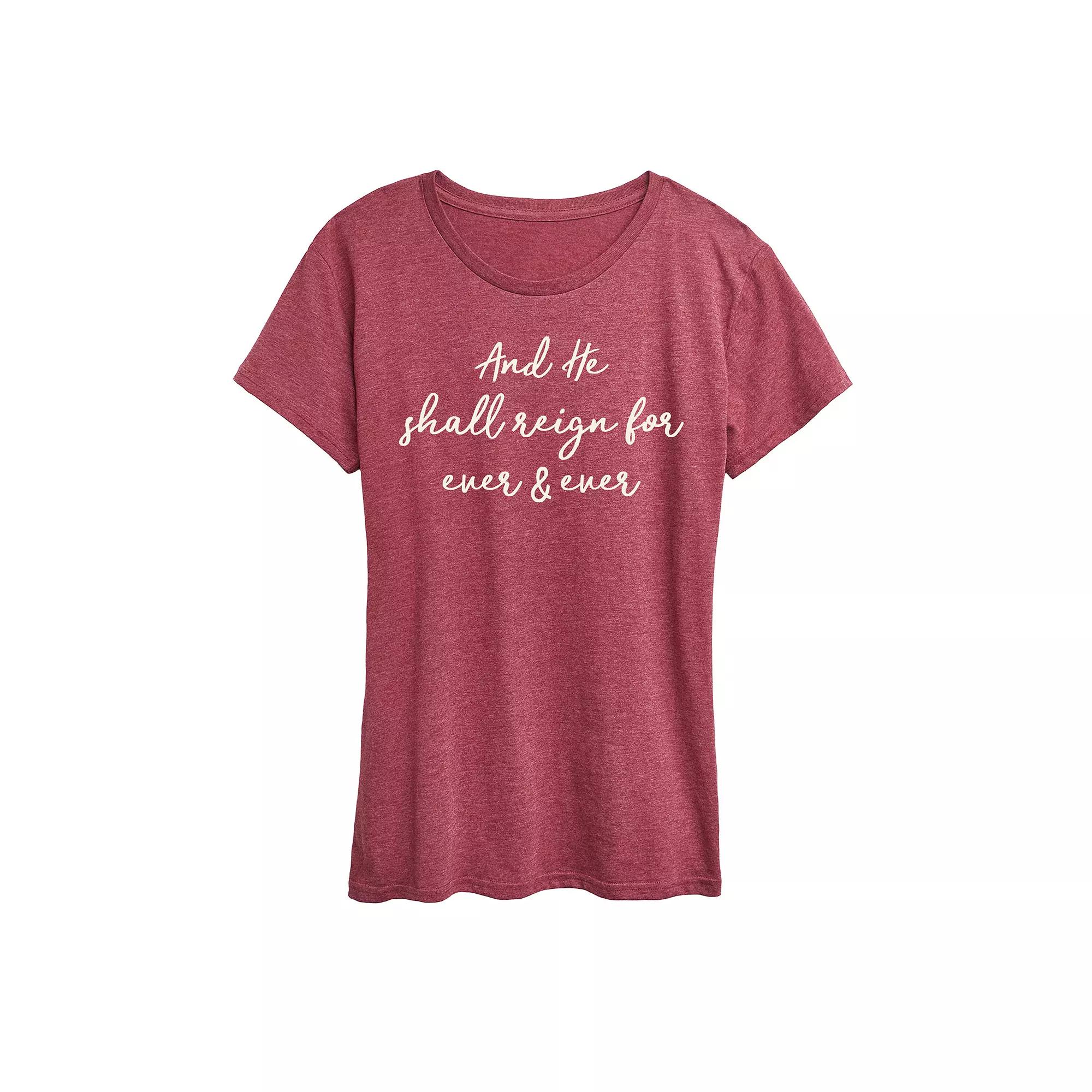 Plus Eternal Faith Graphic Tee, Women's,  Product Image