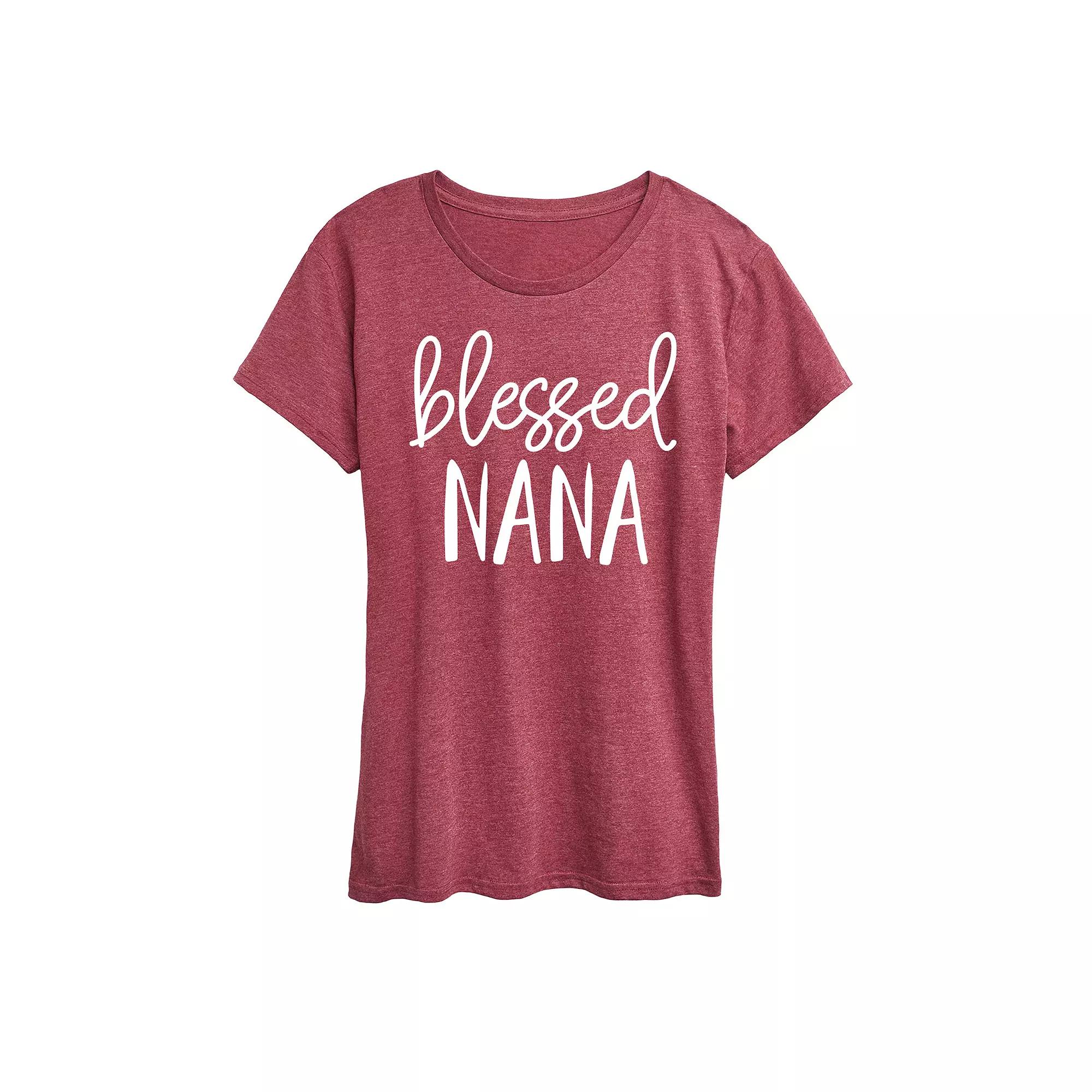 Women's Blessed Nana Graphic Tee,  Product Image