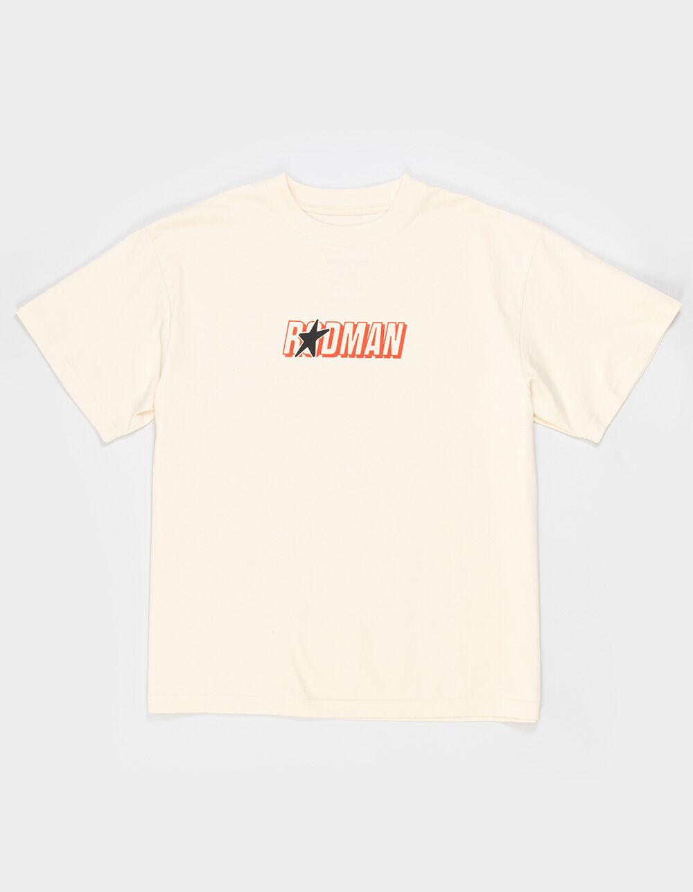 RODMAN Tabloid Mens Boxy Tee - CREAM Product Image