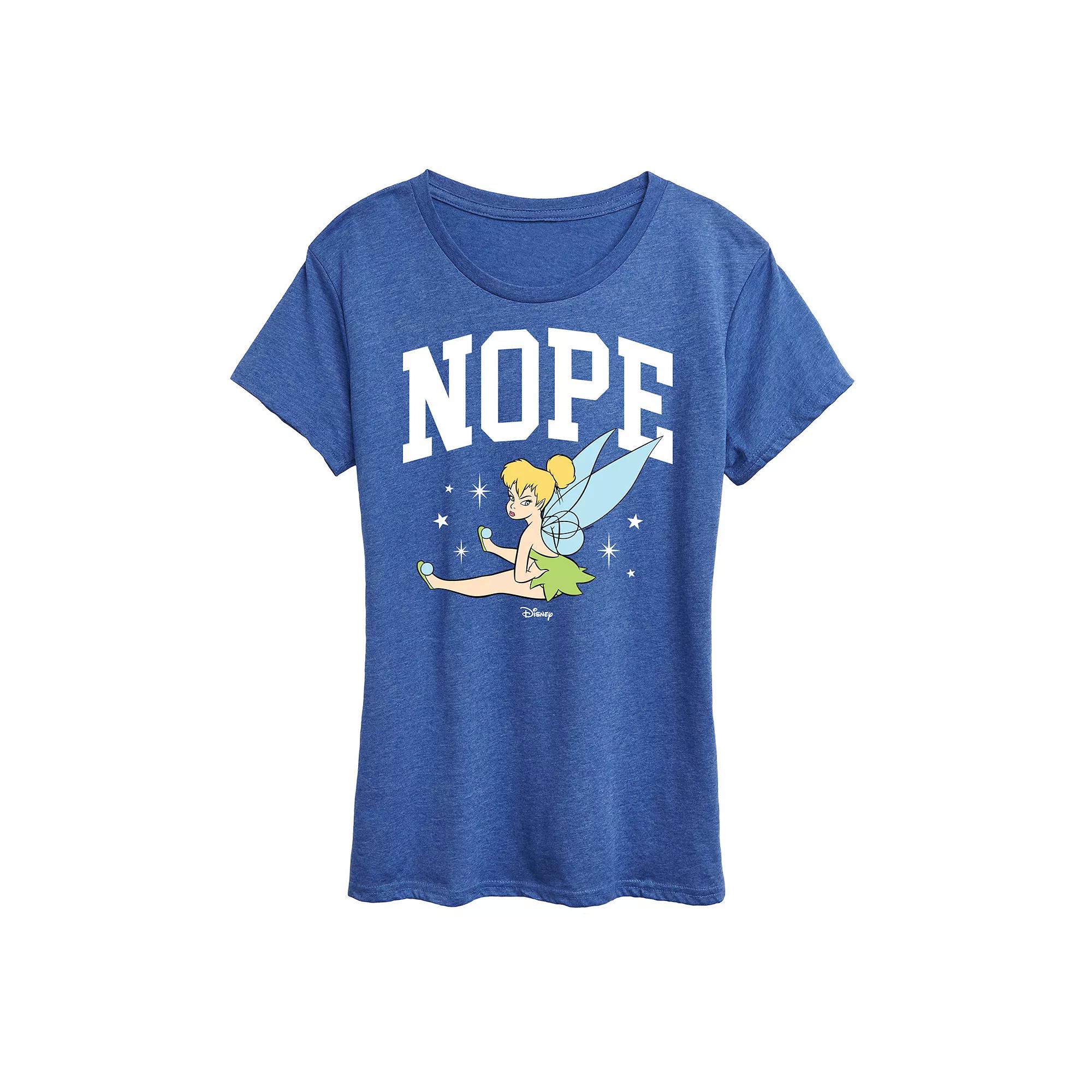 Disney's Tinker Women's Bell Nope Graphic Tee, Girl's,  Product Image