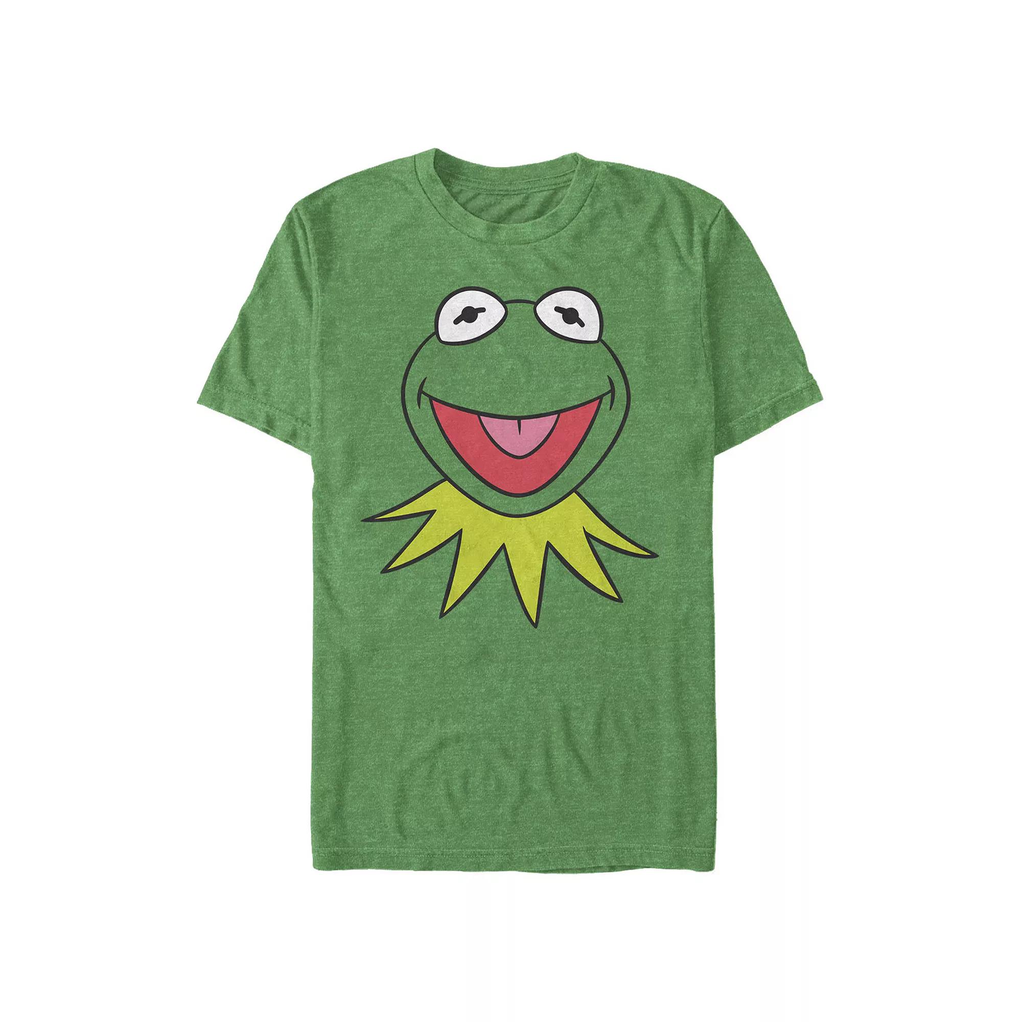 Big & Tall Kermit Big Face Graphic Tee, Men's,  Product Image