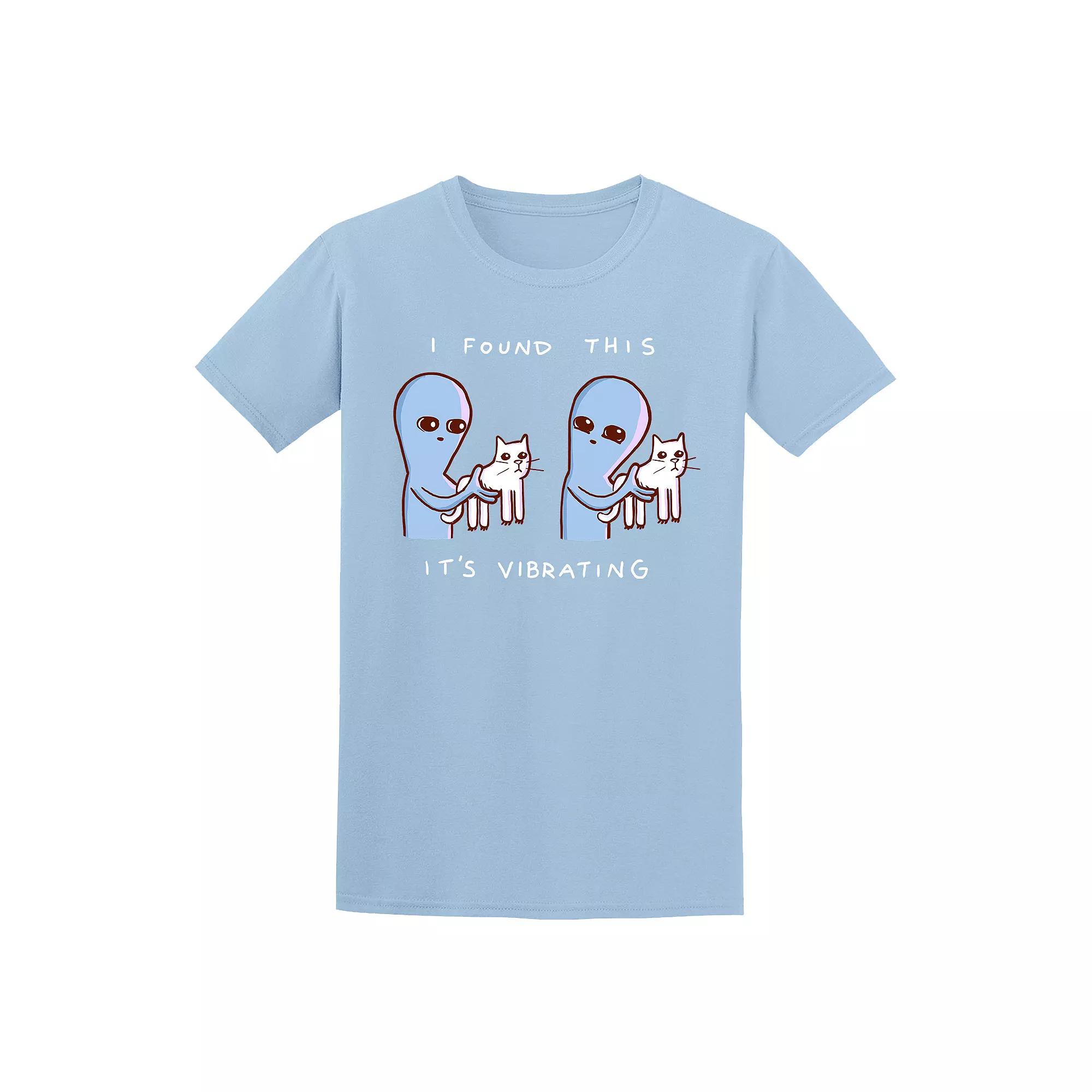 Men's COLAB89 by Threadless Strange Planet Tee, Size: Small, Light Blue Product Image