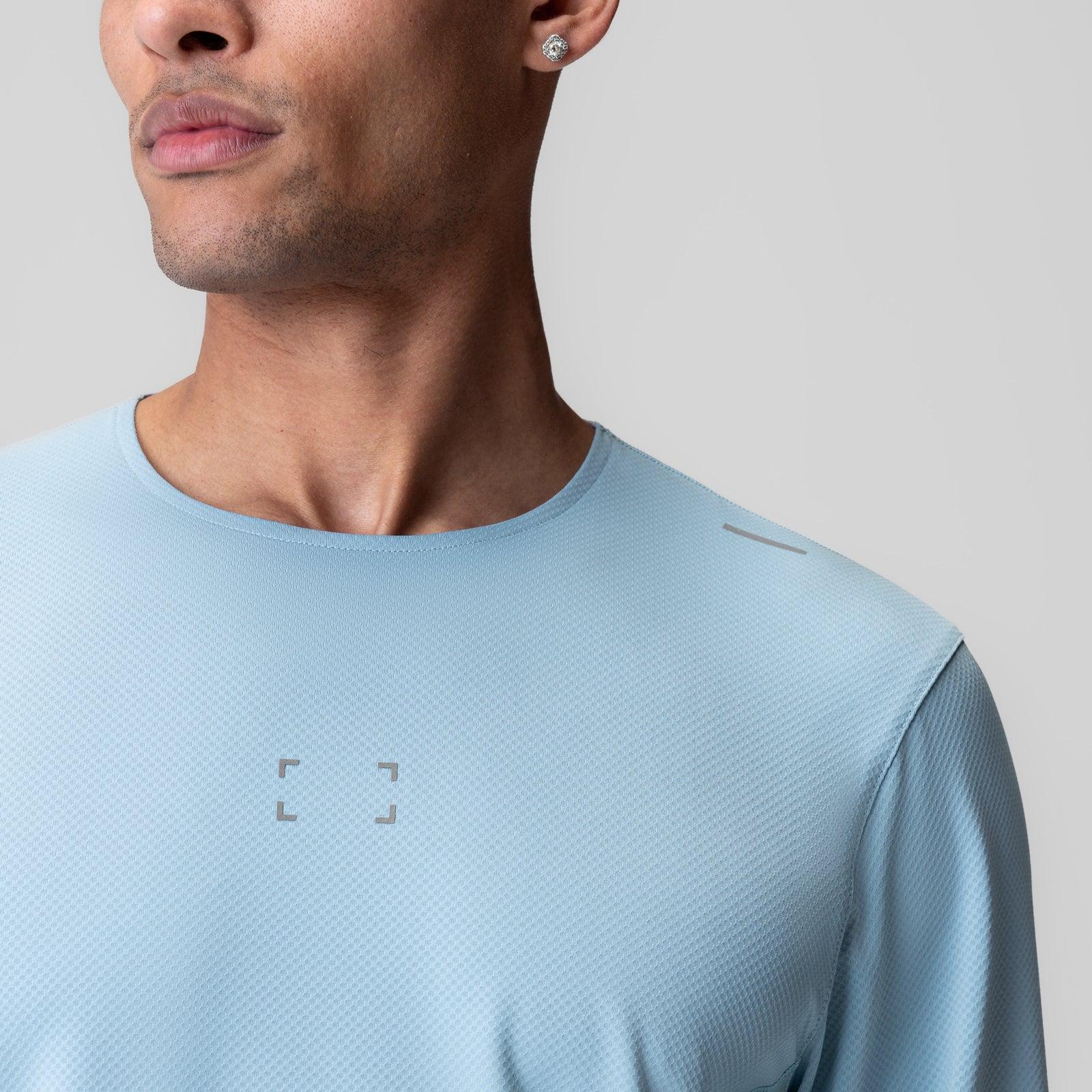 0907. AeroSilver® Training Long Sleeve - Slate Grey "Space Bracket" Product Image