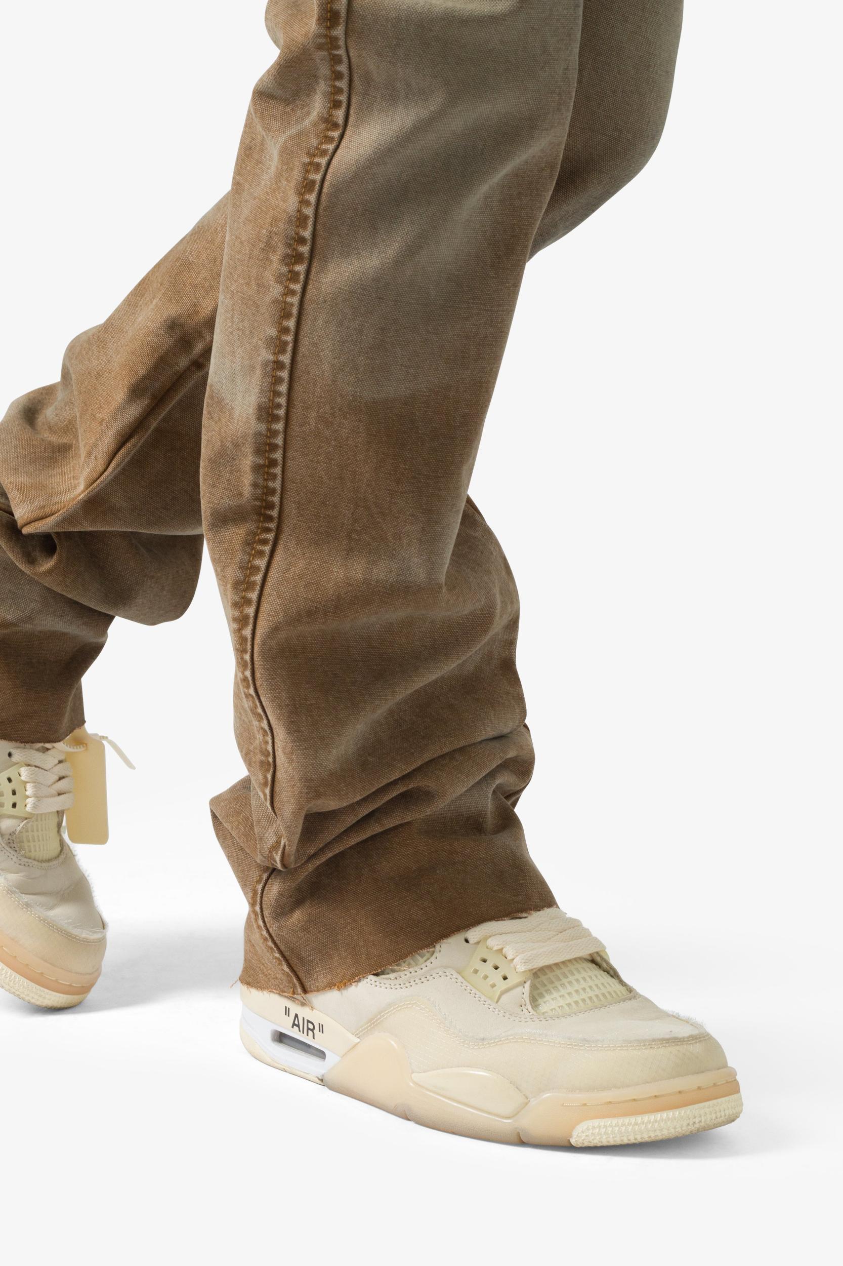 B643 Flare Burnt Denim - Black/Brown Product Image