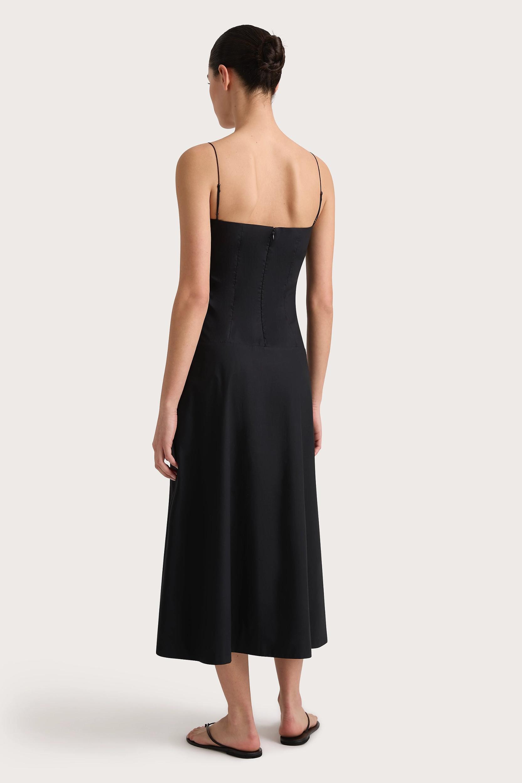 Ostano Midi Dress Black - Final Sale Product Image