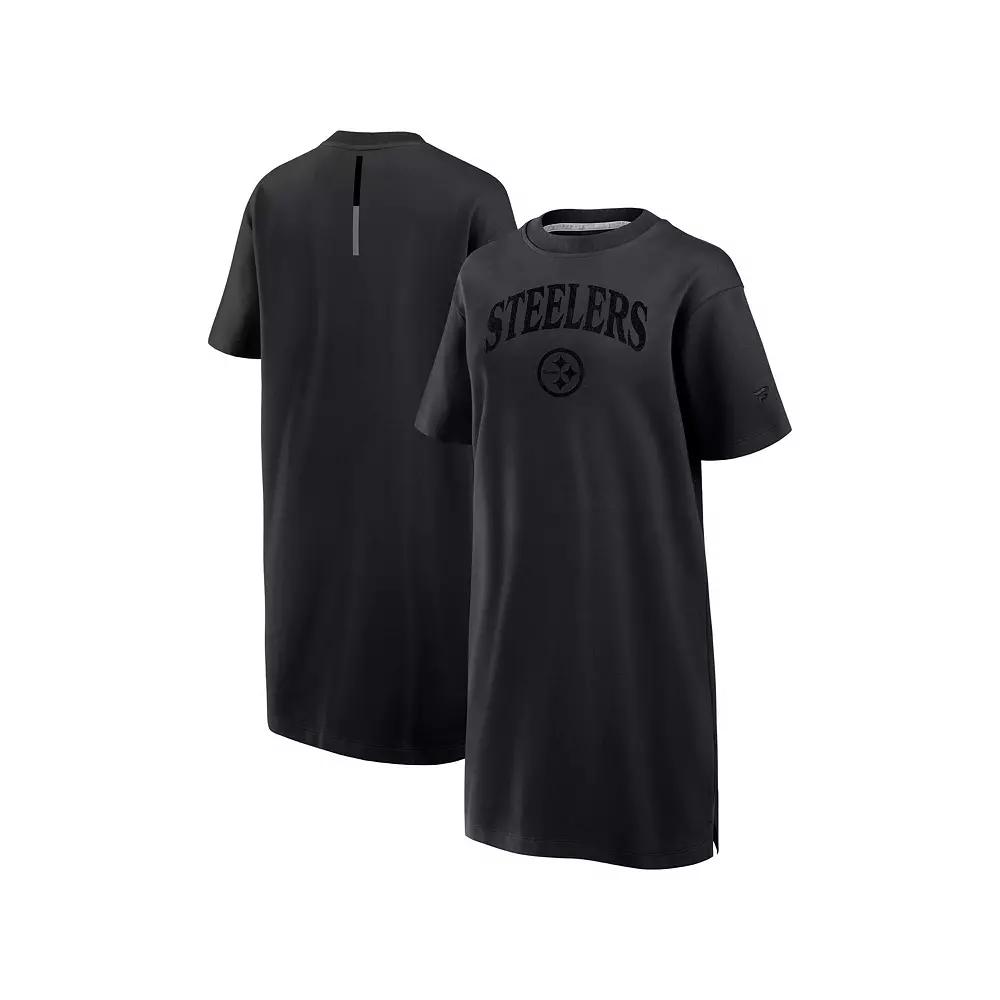 Women's Fanatics Black Pittsburgh Steelers Elements Go Tri-Blend Dress,  Product Image