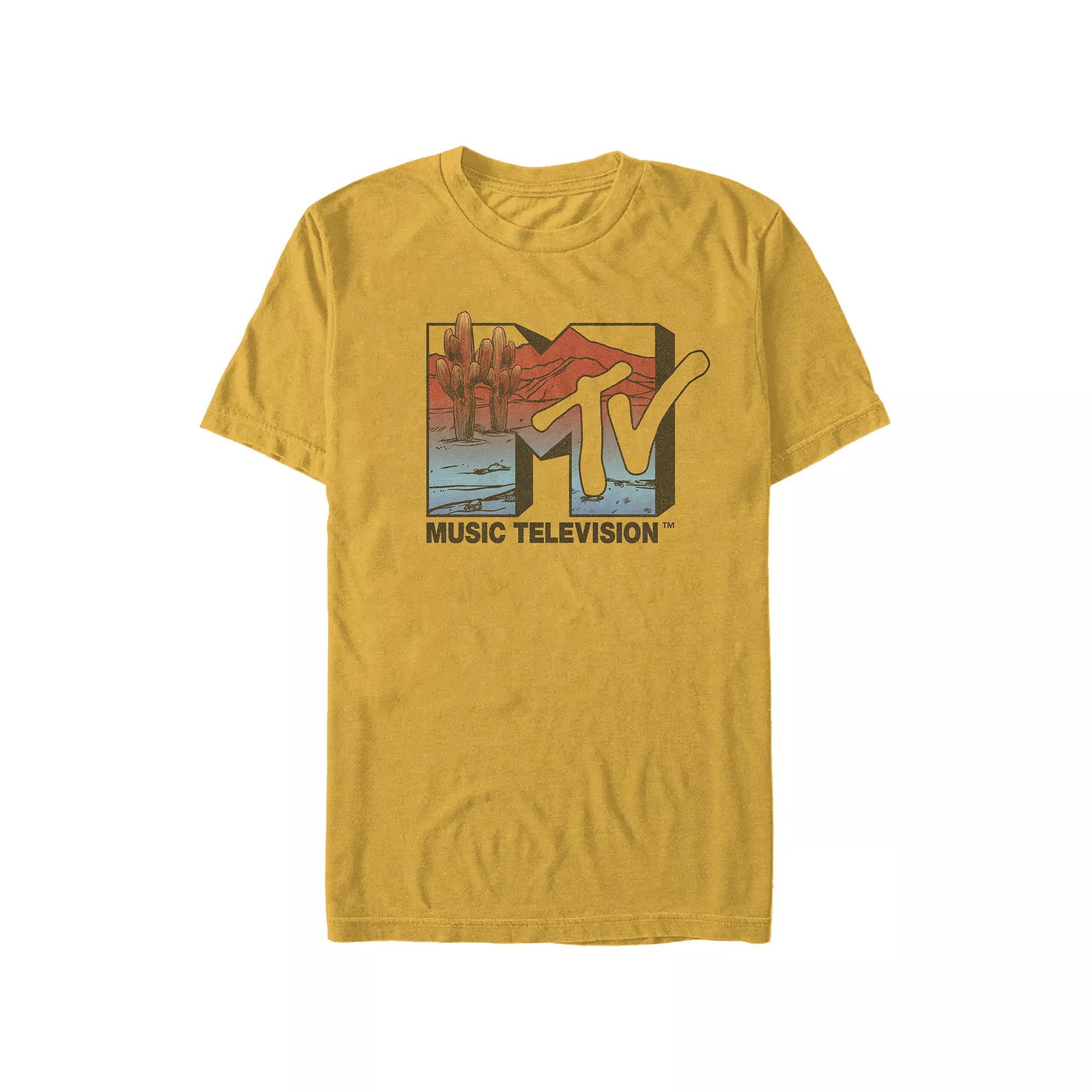 Men's MTV Desert Logo Graphic Tee,  Product Image