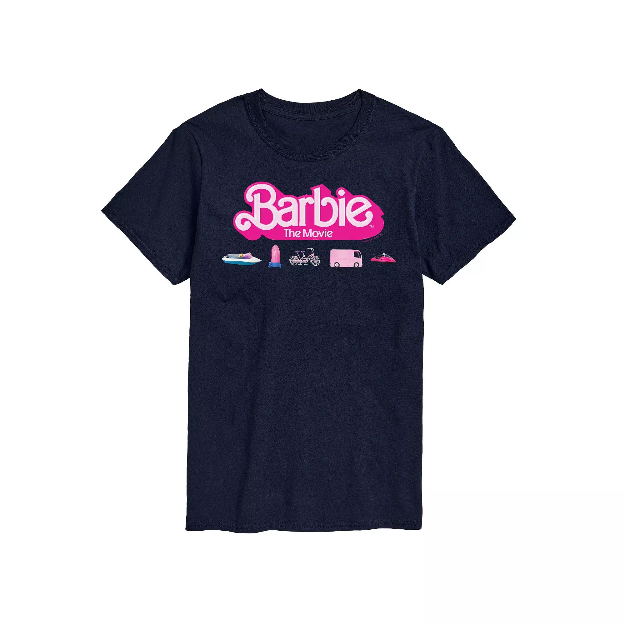 Big & Tall Barbie The Movie Theatrical Vehicle Graphic Tee, Men's,  Product Image