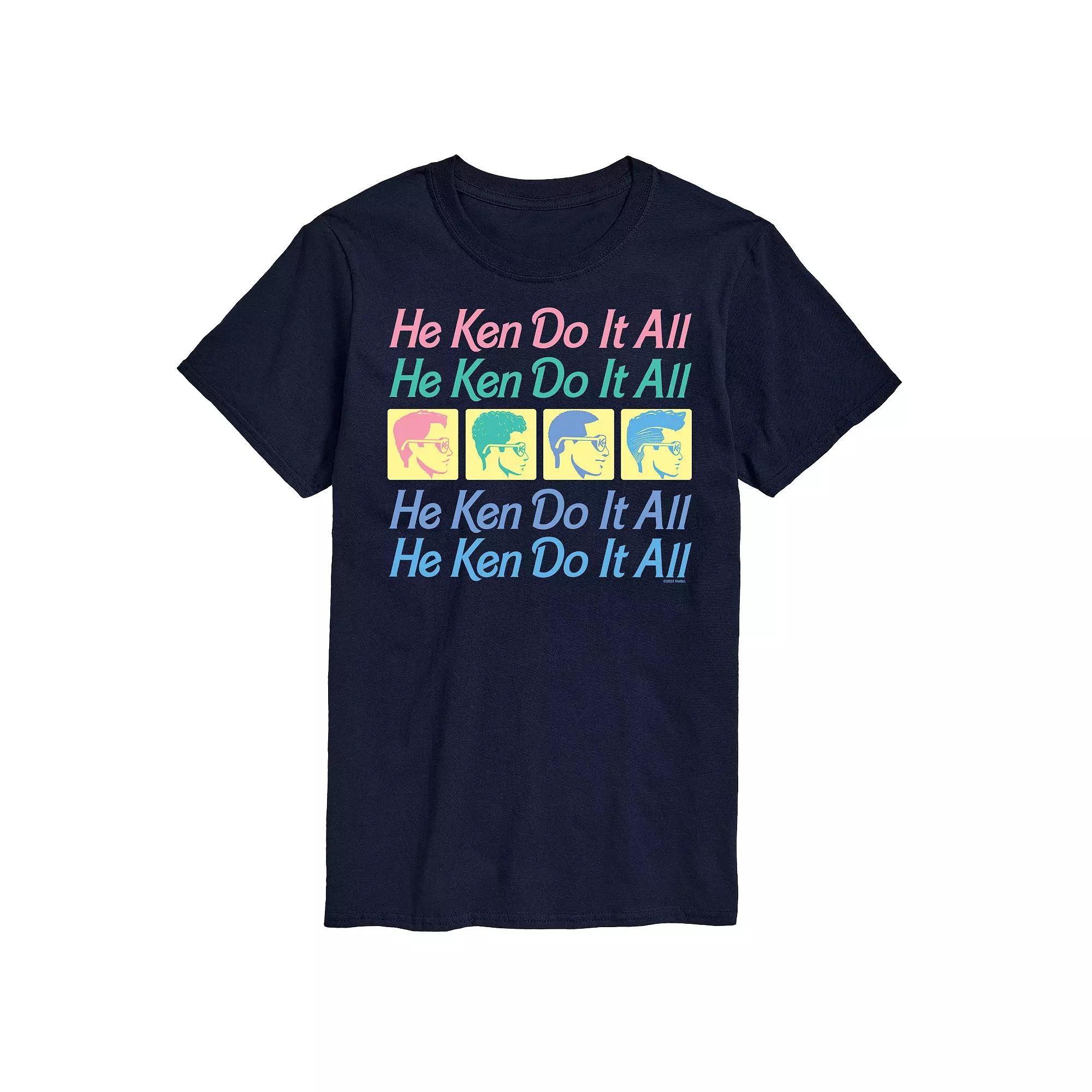 Men's Barbie He Ken Do It All Graphic Tee,  Product Image