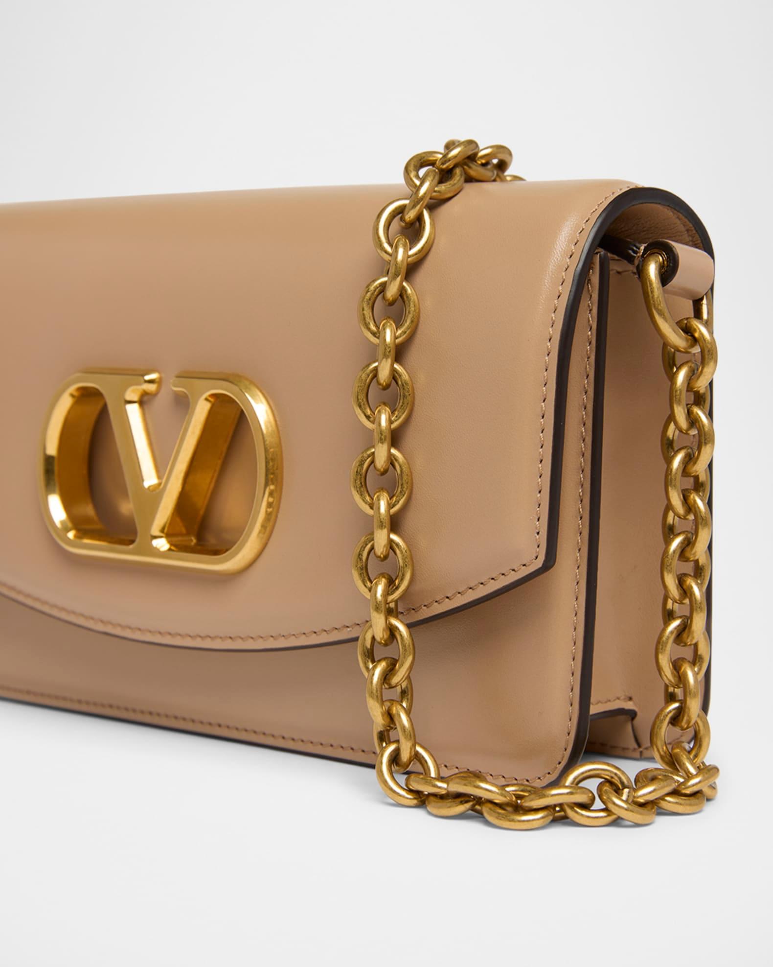 Vain Small Flap Leather Clutch Bag Product Image