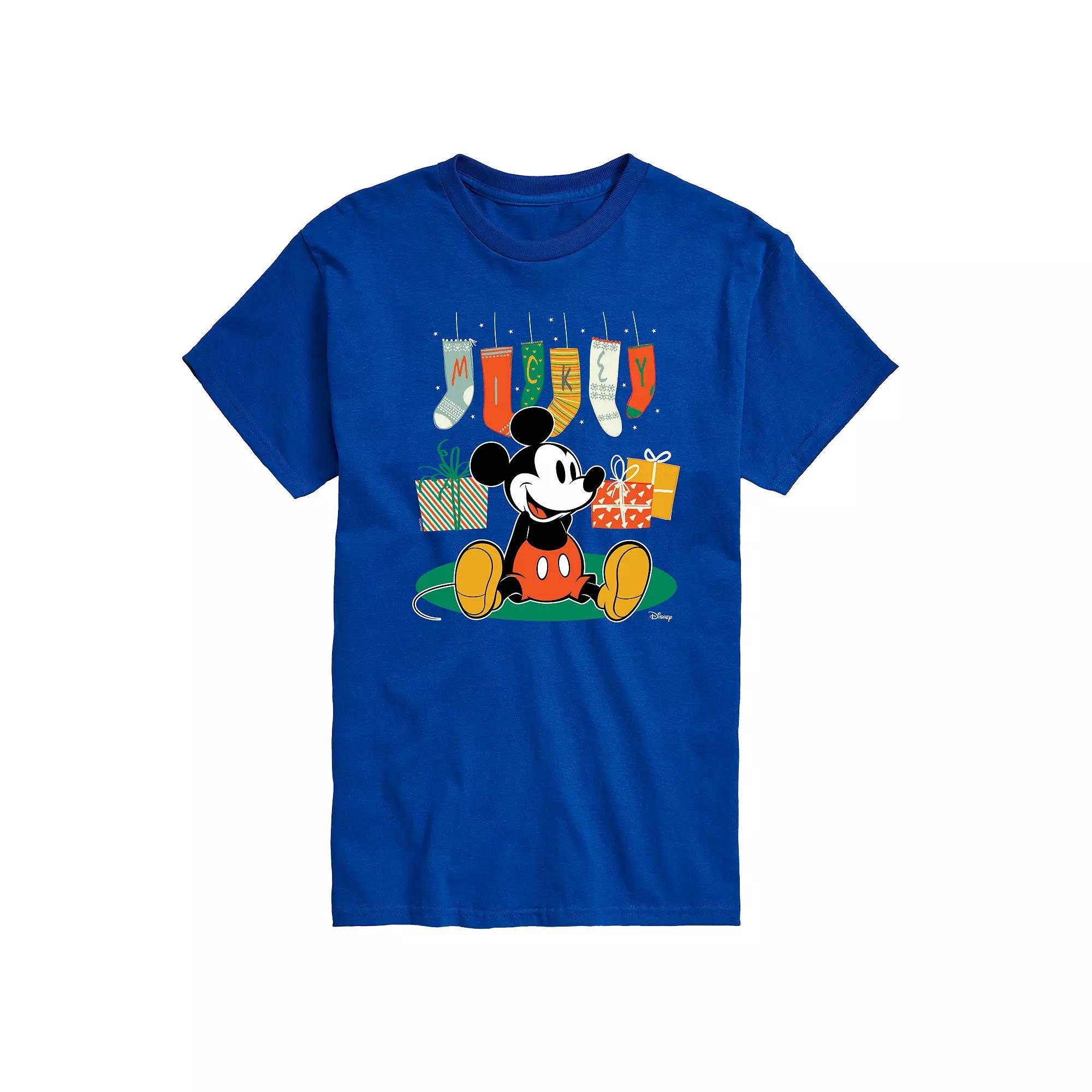 Disney's Mickey Mouse Men's Stocking Graphic Tee,  Product Image