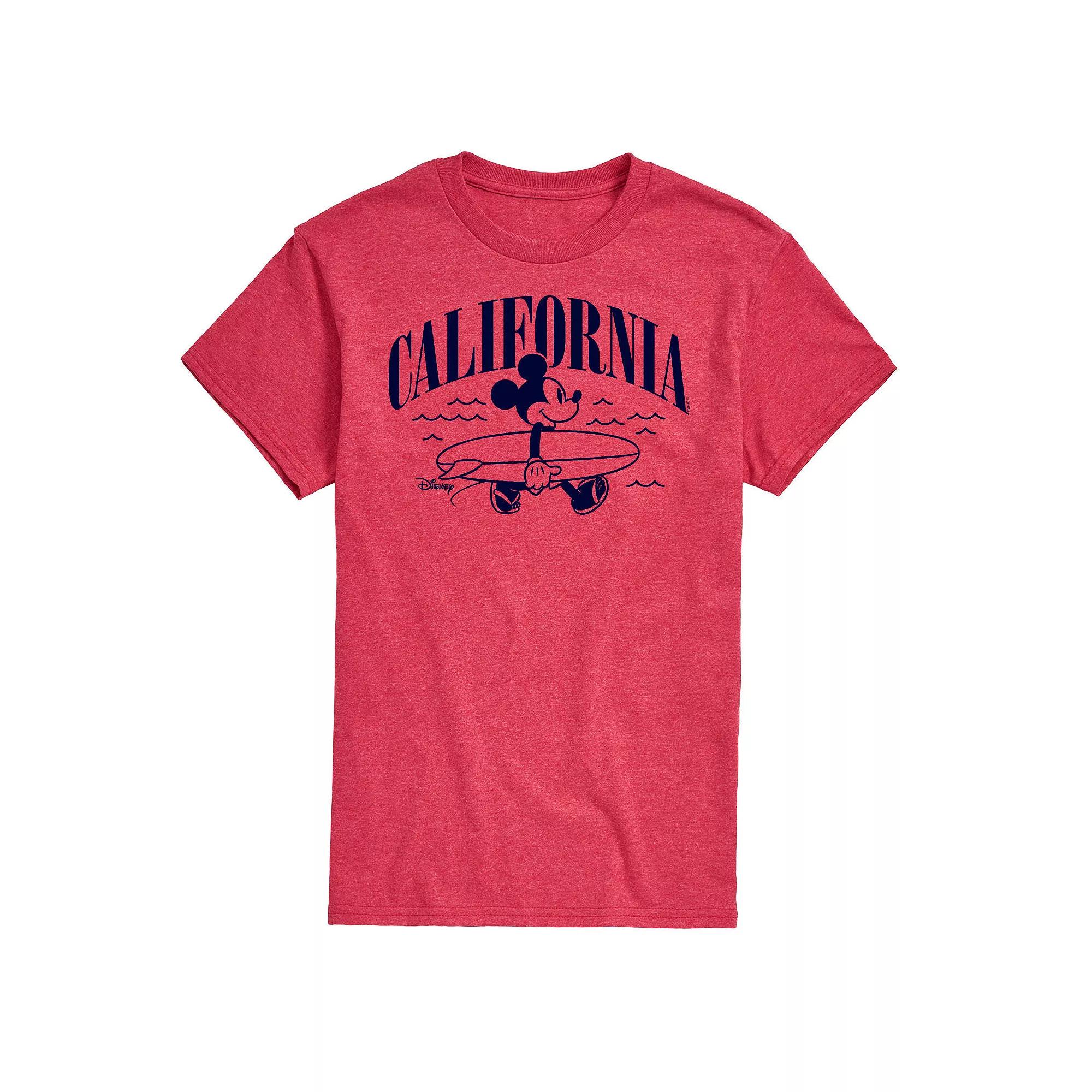 Disney's Mickey Mouse Men's "California" Graphic Tee,  Product Image