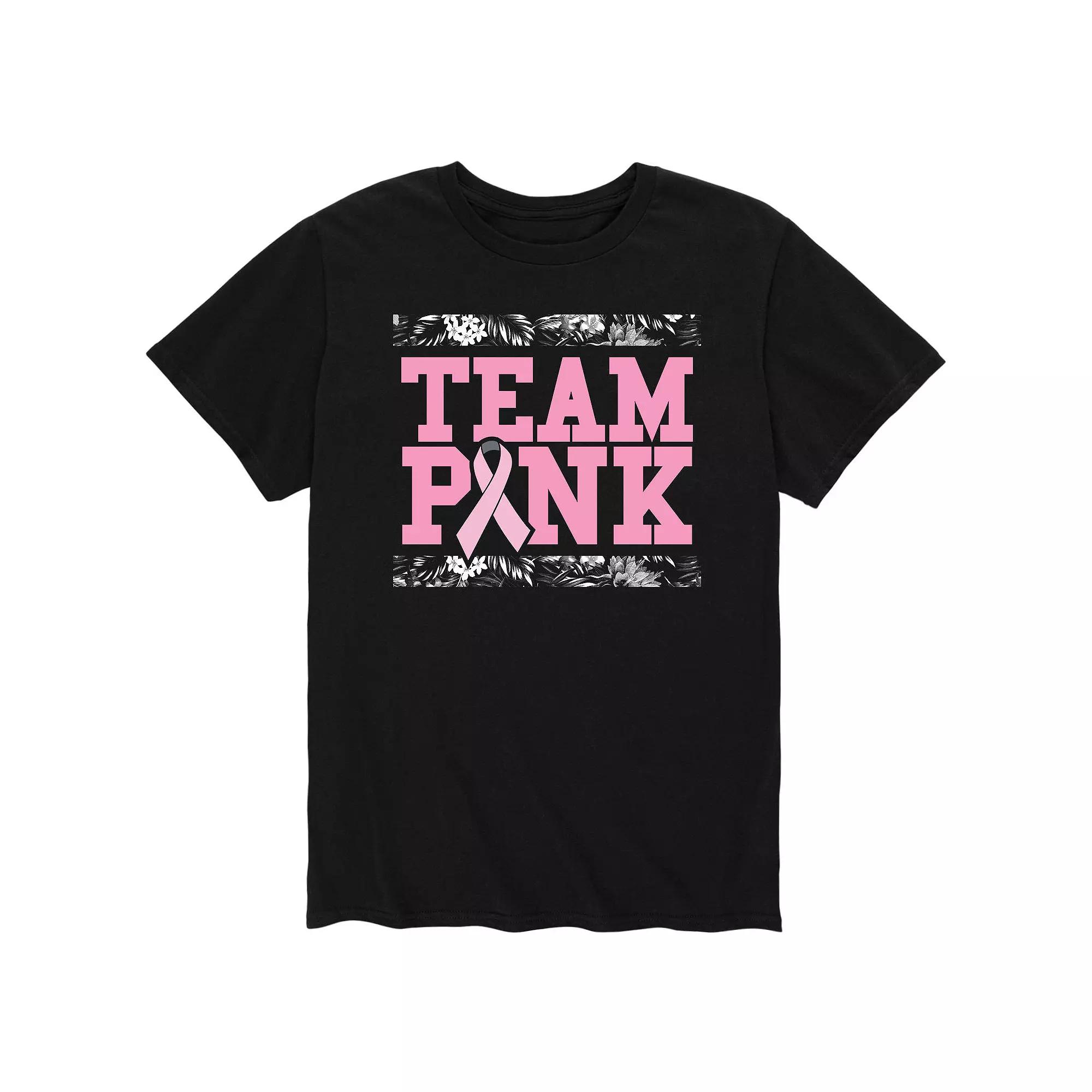 Men's Team Pink Tee,  Product Image