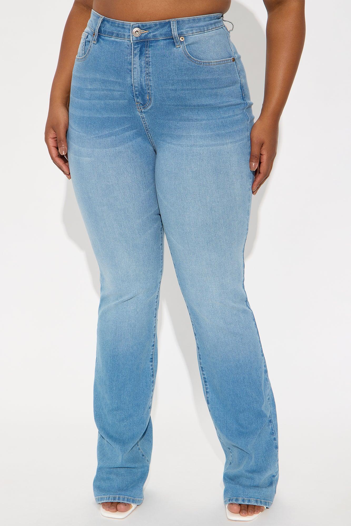 Tall Houston Curvy Stretch Bootcut Jean - Medium Wash Product Image