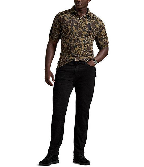 Polo Ralph Lauren Big & Tall Big Pony Camo-Print Mesh Short Sleeve Polo Shirt Product Image
