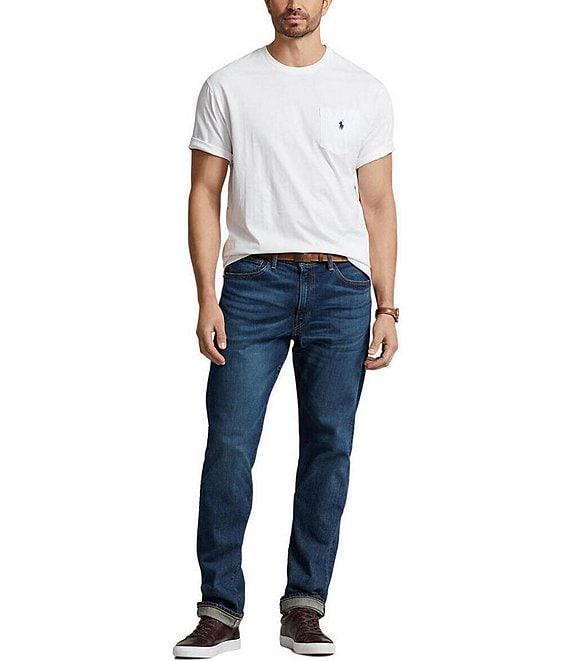 Polo Ralph Lauren Big & Tall Classic Fit Jersey Pocket Crewneck T-Shirt Product Image