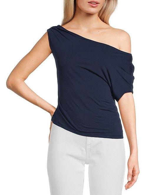 Guess Short Sleeve Off-The-Shoulder Miraya Top Product Image