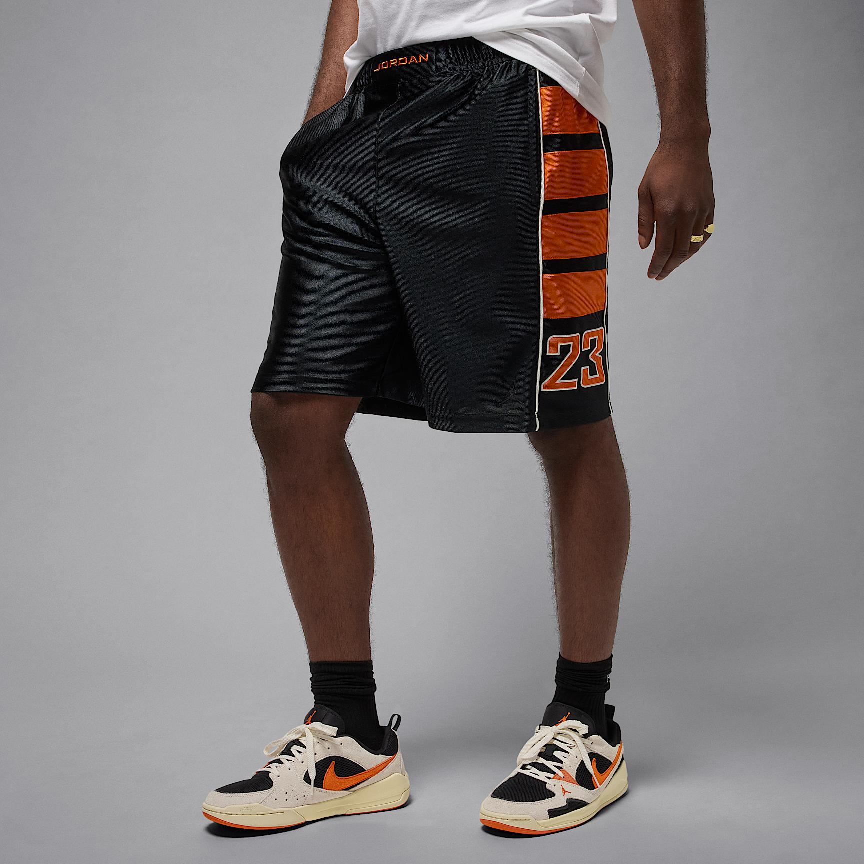 Mens Jordan Brooklyn Cat Scratch Shorts | HV0560-010 Product Image