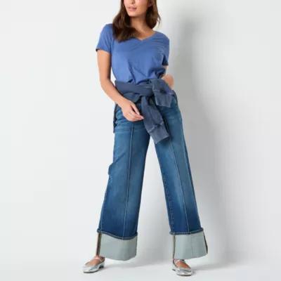 a.n.a Womens Highest Rise Wide Leg Jean Product Image