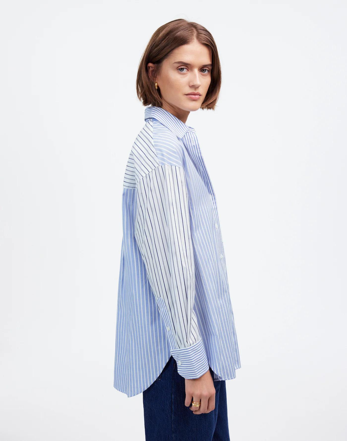 Oversized Button-Up Shirt Product Image