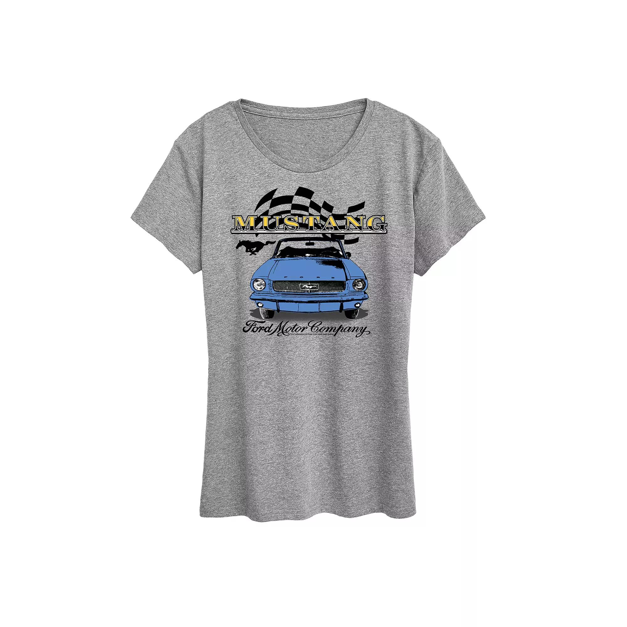 Women's Ford Vintage Mustang Graphic Tee,  Product Image