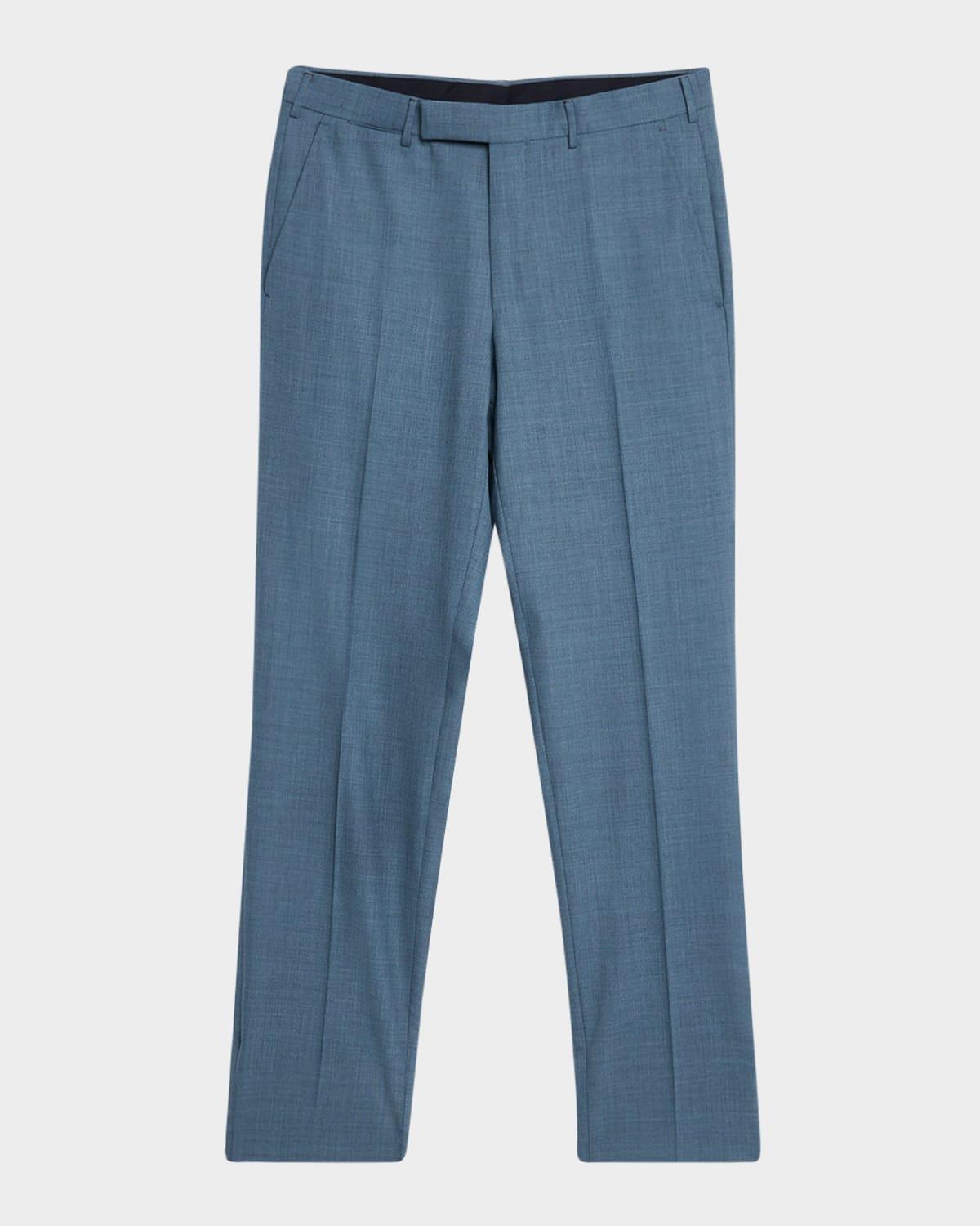 Mens High Performance Flat-Front Trousers Product Image