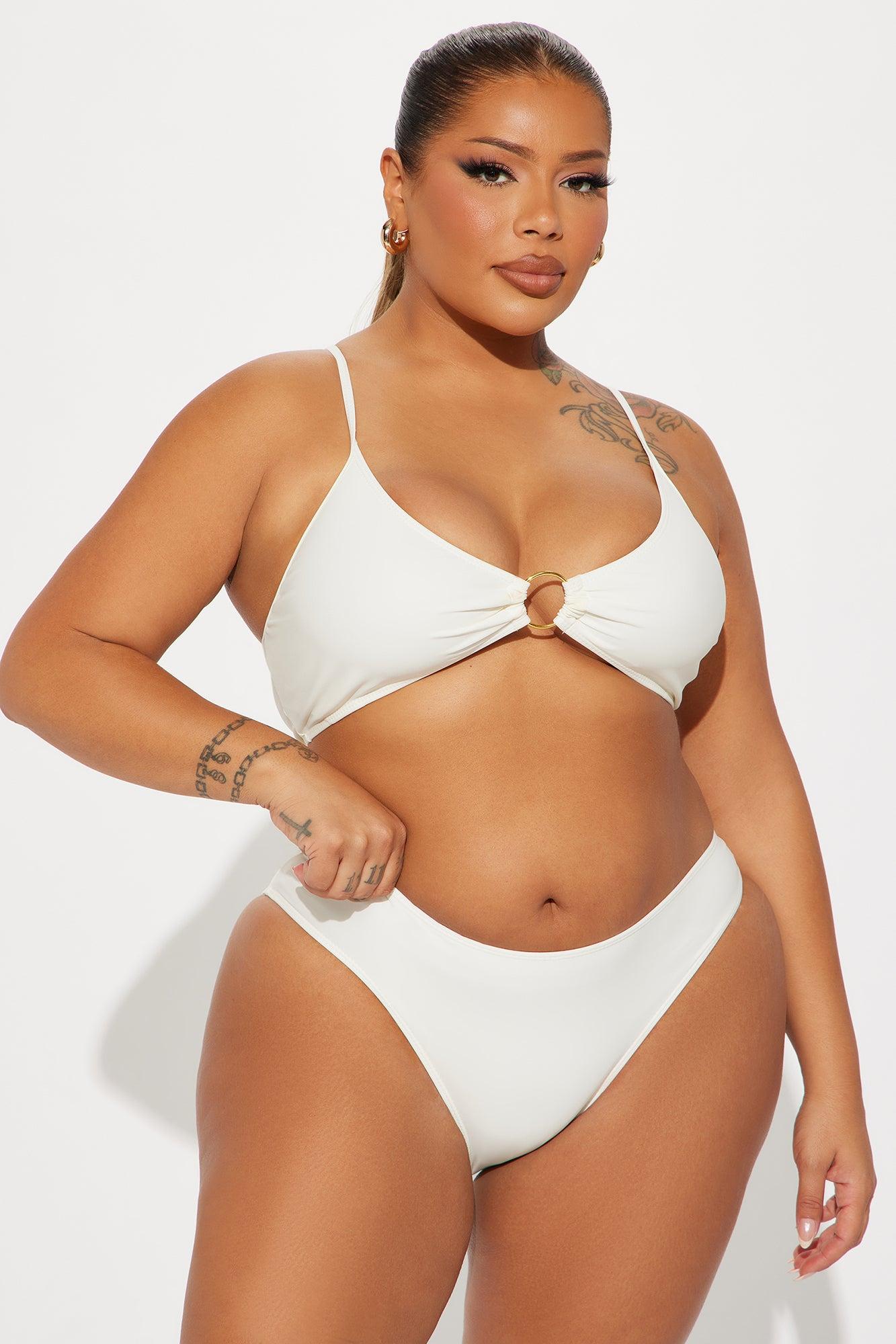 Anika Charm Chain 4 Piece Bikini Set - Ivory Product Image