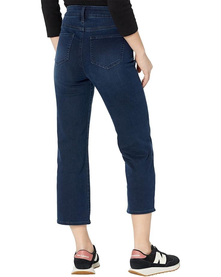 Marilyn Straight Ankle Color Cuff Jeans in Majorca Bay Product Image