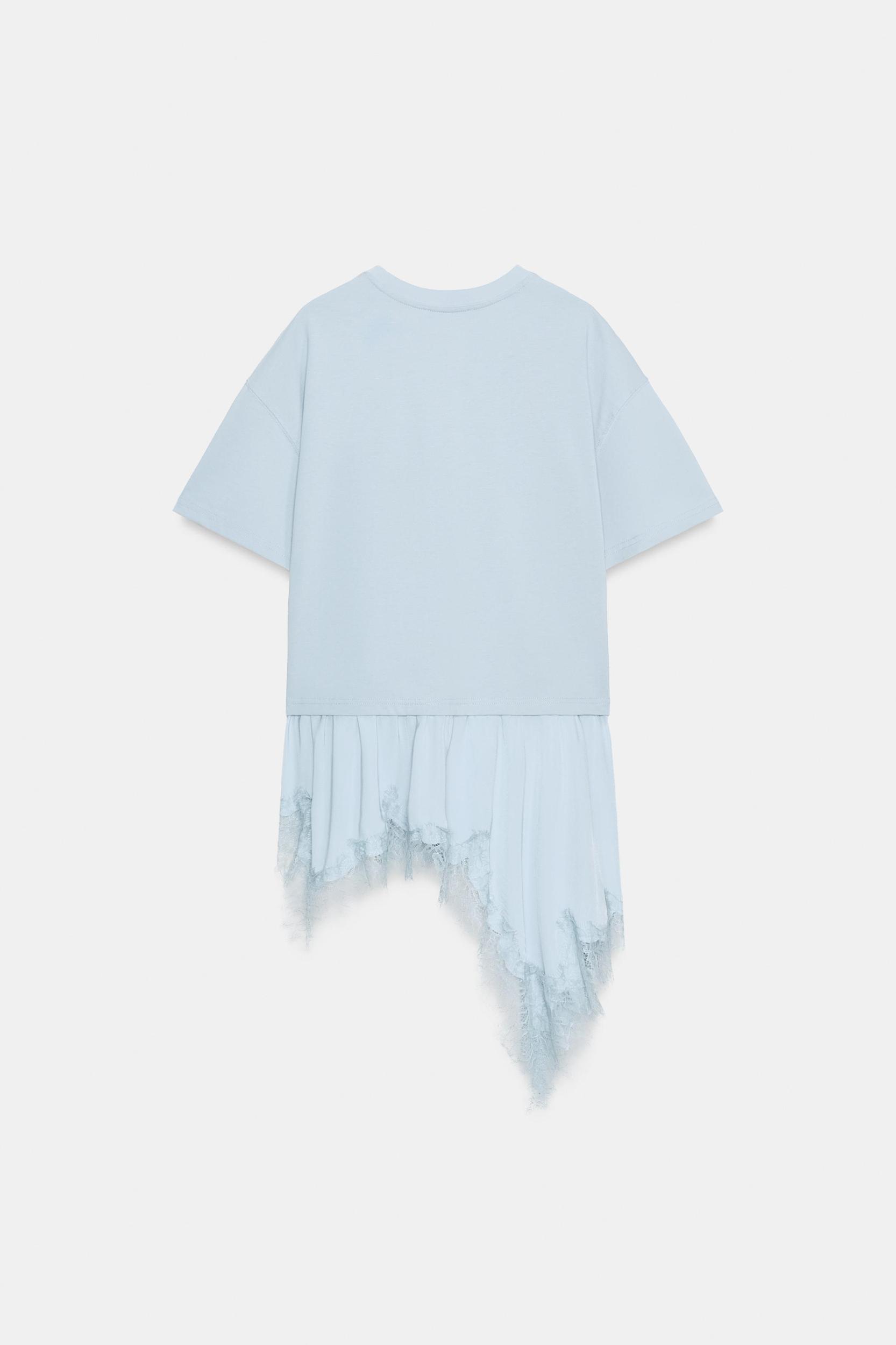 COMBINATION LACE T-SHIRT Product Image