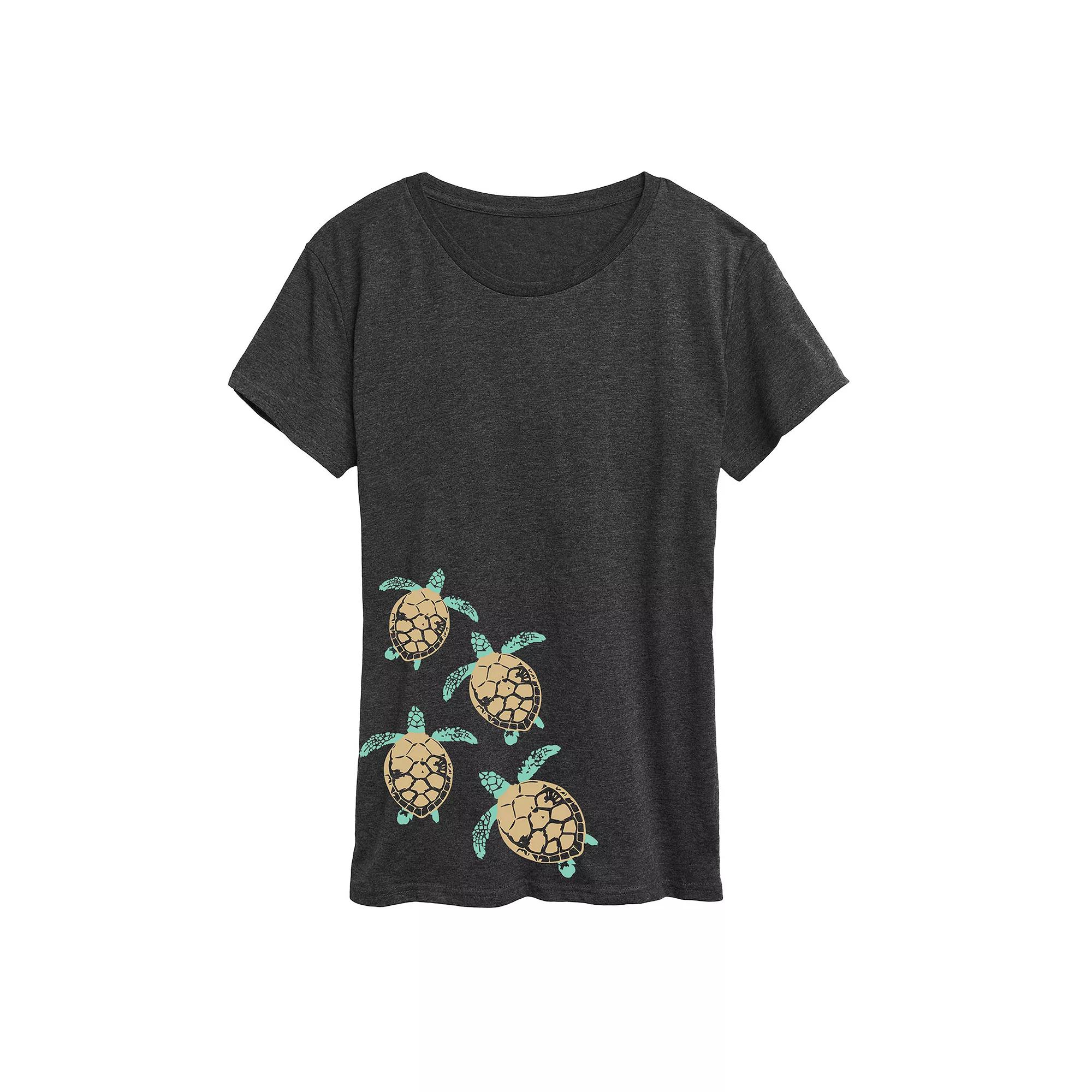 Plus Baby Turtle Trail Graphic Tee, Women's,  Product Image