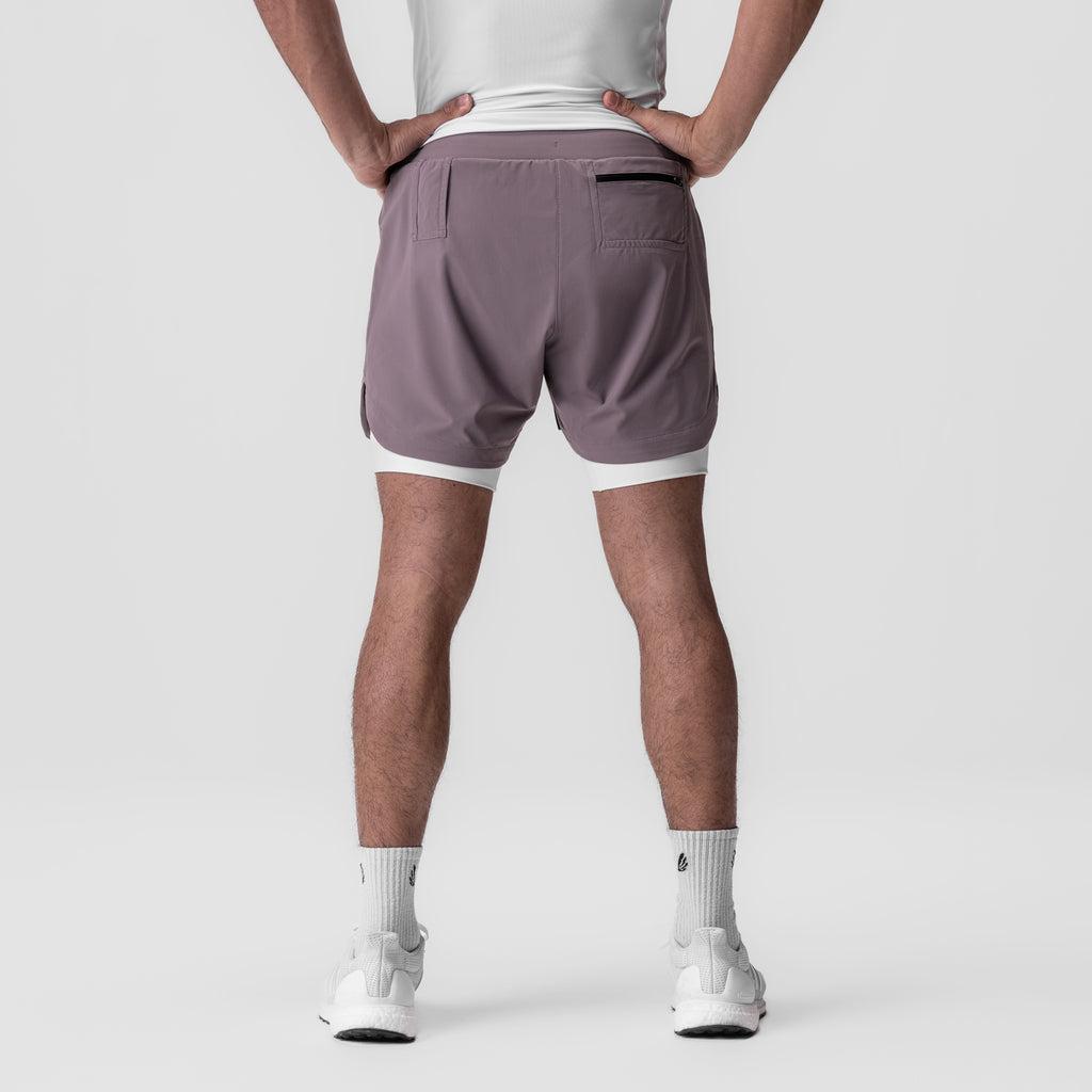 0865. Tetra-Lite® 5" Liner Short - Moonscape "Cyber"/White Male Product Image