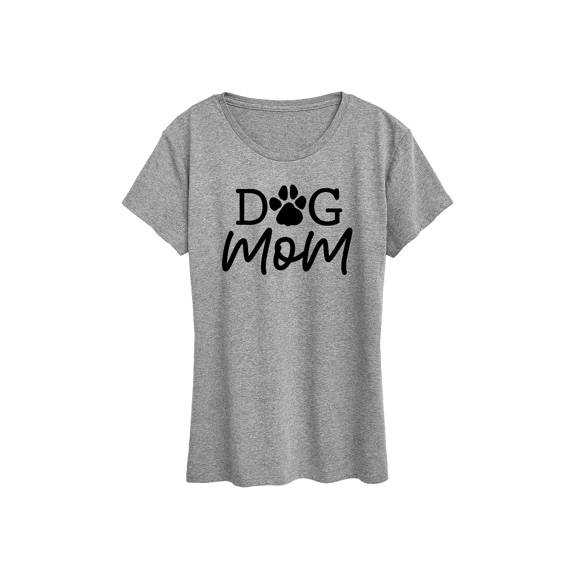Women's Dog Mom Graphic Tee, Girl's,  Product Image