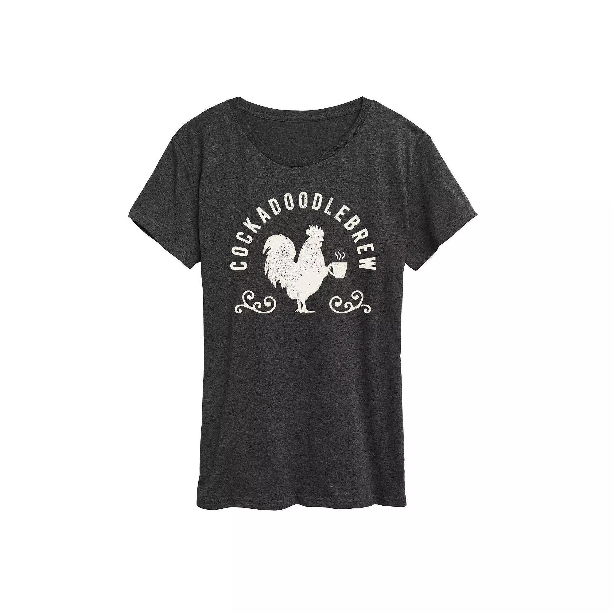 Women's Cockadoodlebrew Graphic Tee, Girl's,  Product Image
