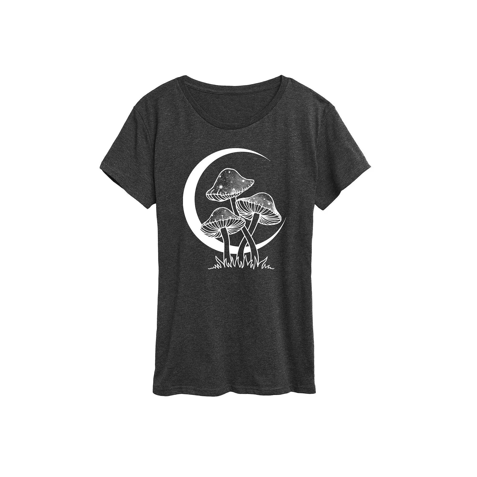Women's Celestial Mushrooms Graphic Tee, Girl's,  Product Image
