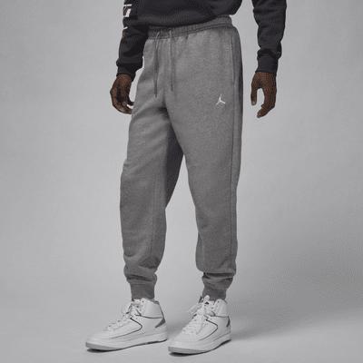 Jordan Mens Jordan Brooklyn Fleece Pants - Mens White/Desert Bronze Product Image