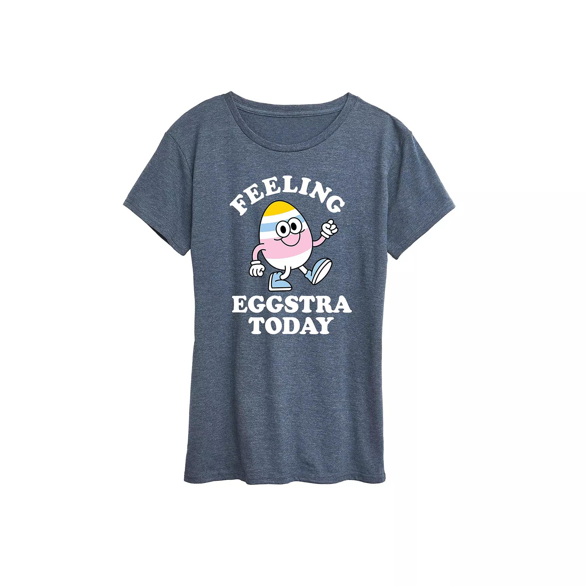 Women's Feelin' Eggstra Graphic Tee,  Product Image
