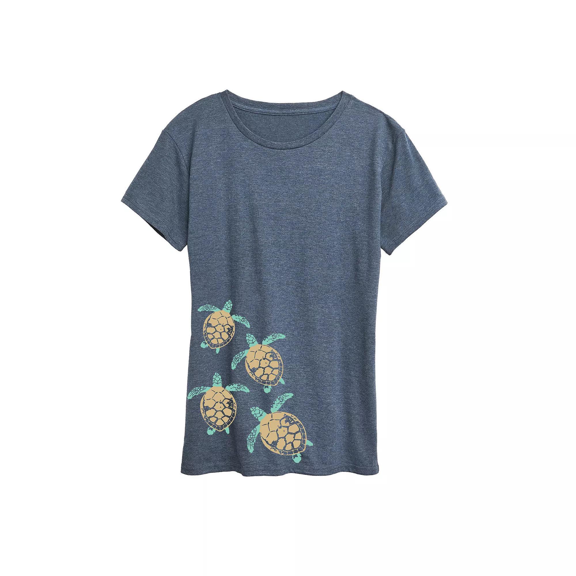 Plus Baby Turtle Trail Graphic Tee, Women's,  Product Image