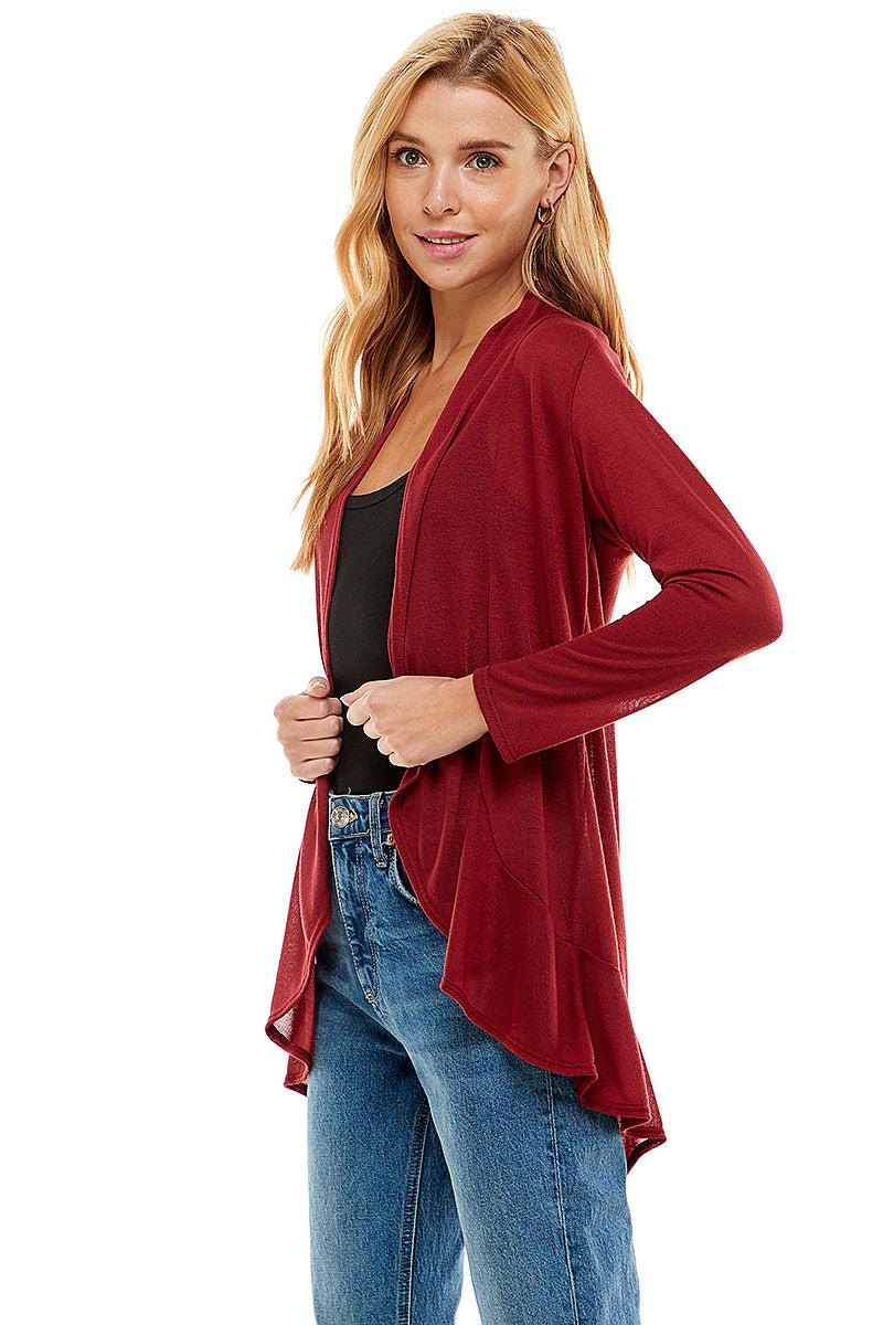 Classic Ruffle Cardigan Product Image