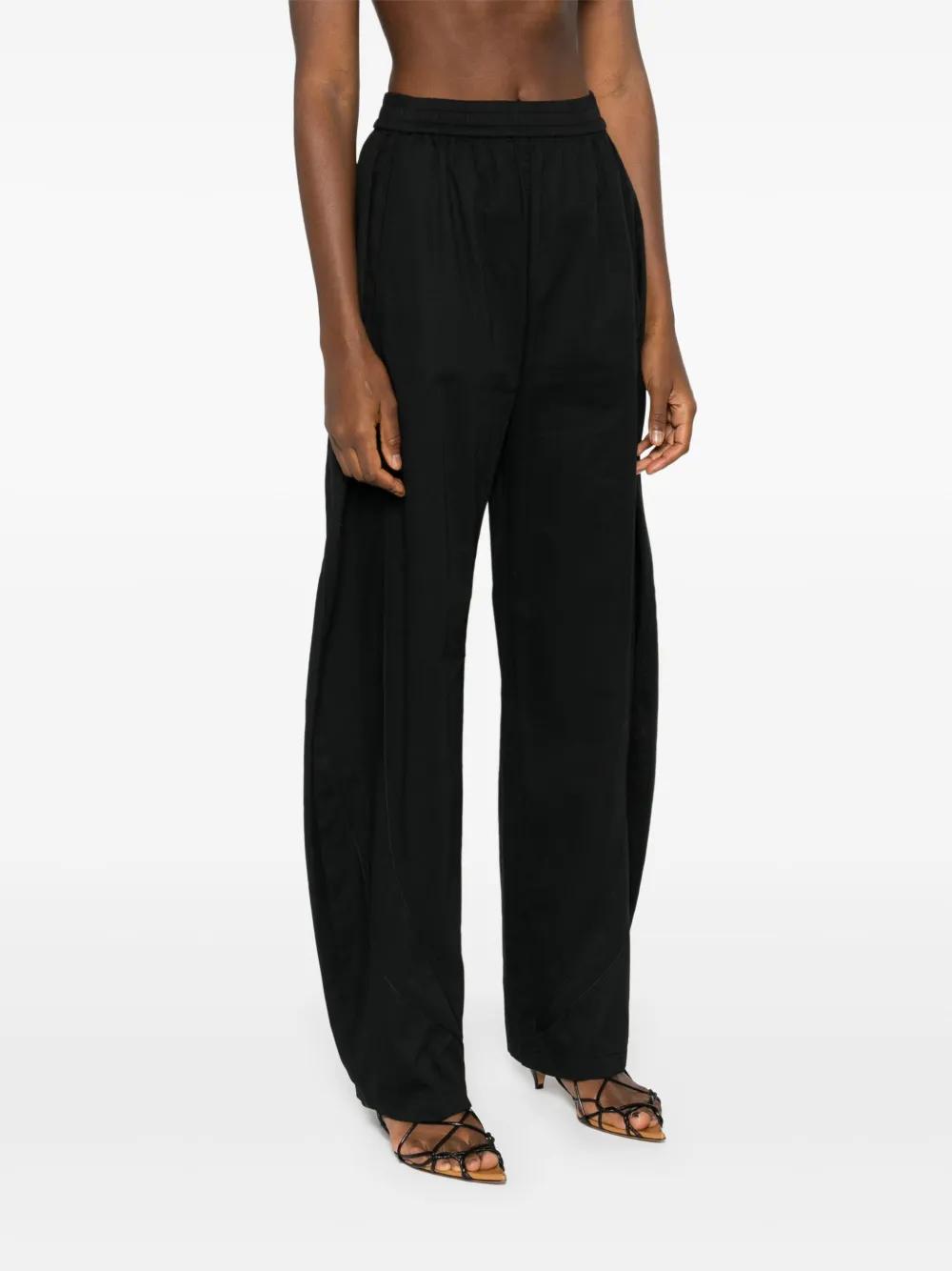 logo-print tapered trousers Product Image
