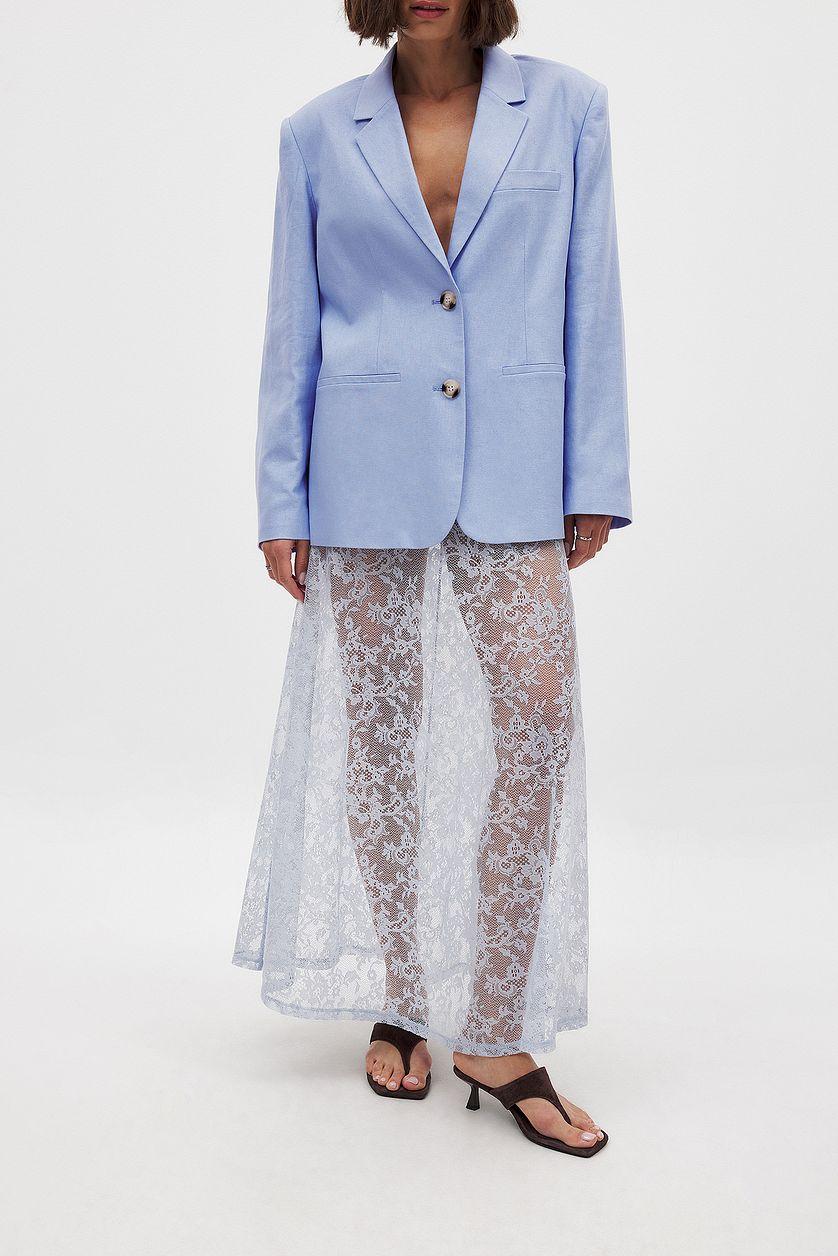 Lace Maxi Skirt Product Image