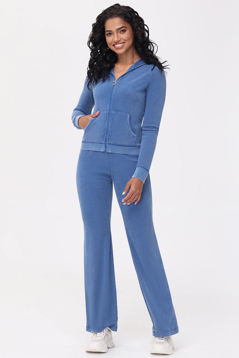 Big Bling Towel Terry Zip Hoodie Product Image